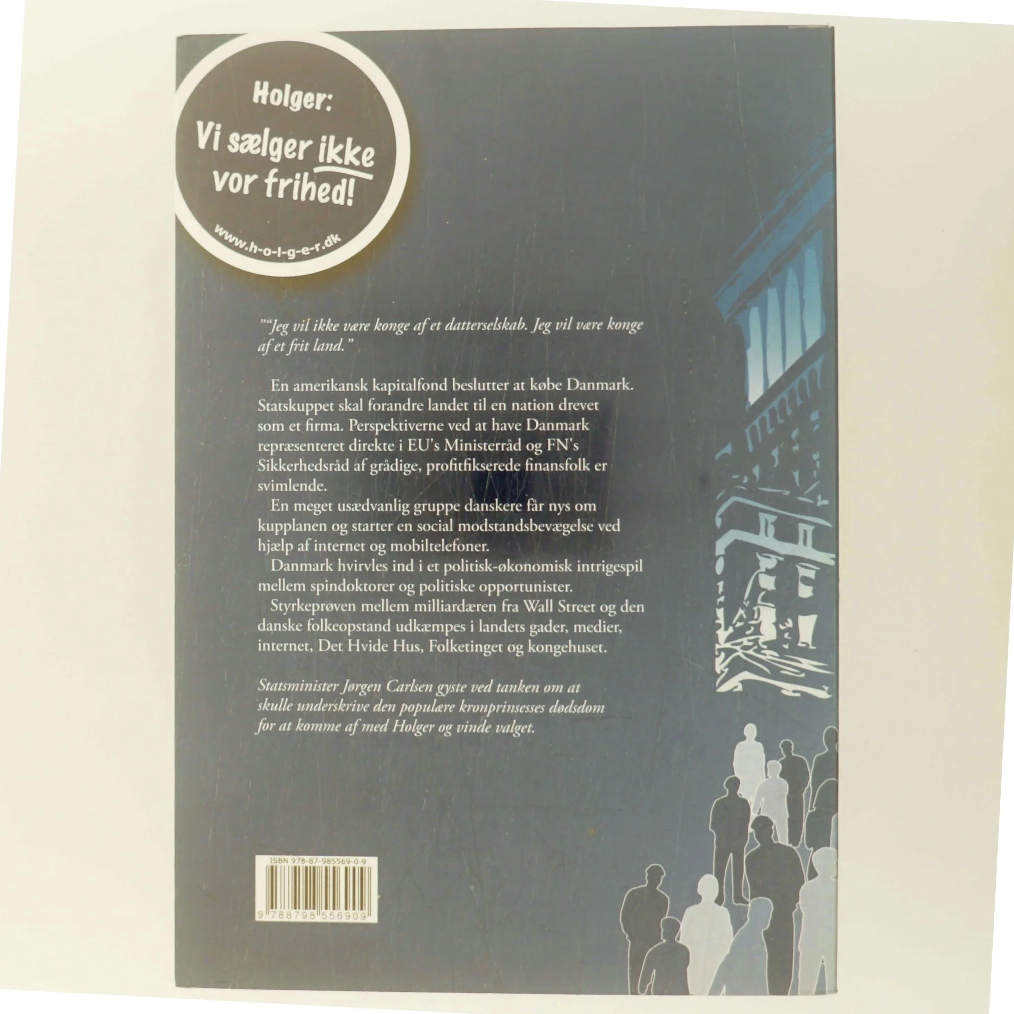 Holger af Dan Larsen (Bog)