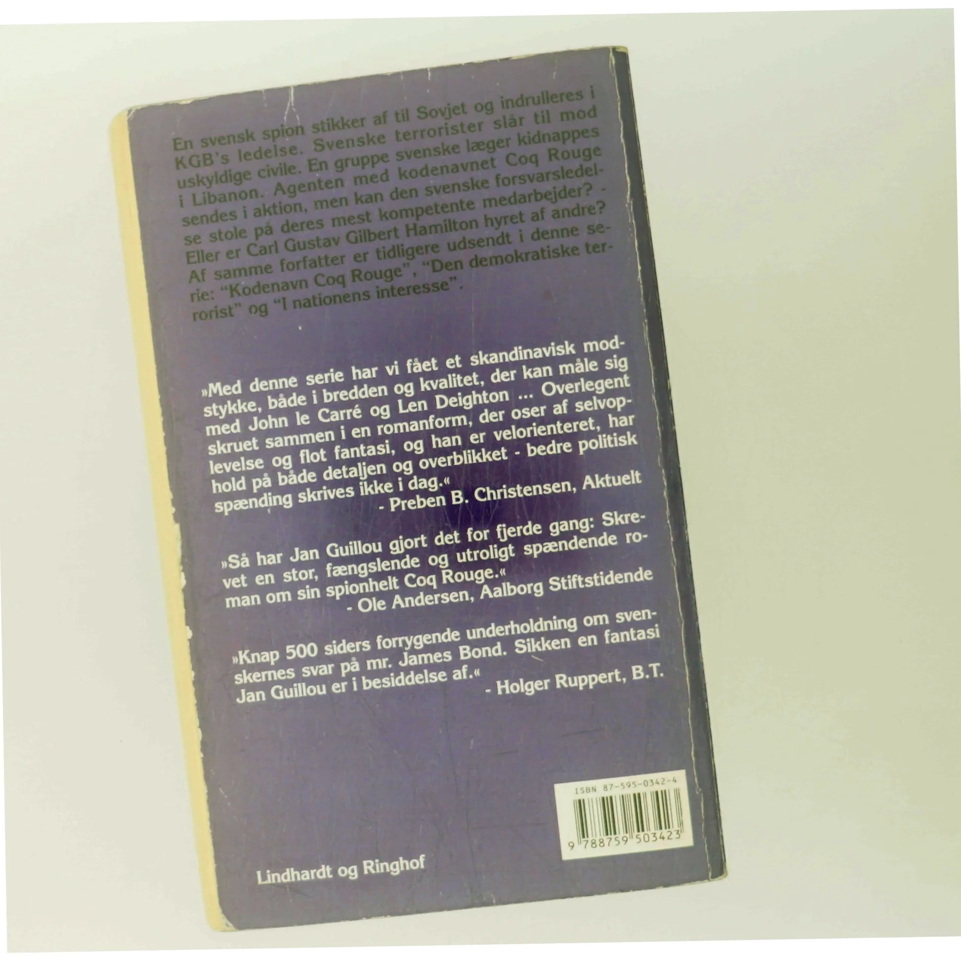 Dine fjenders fjende af Jan Guillou (Bog)