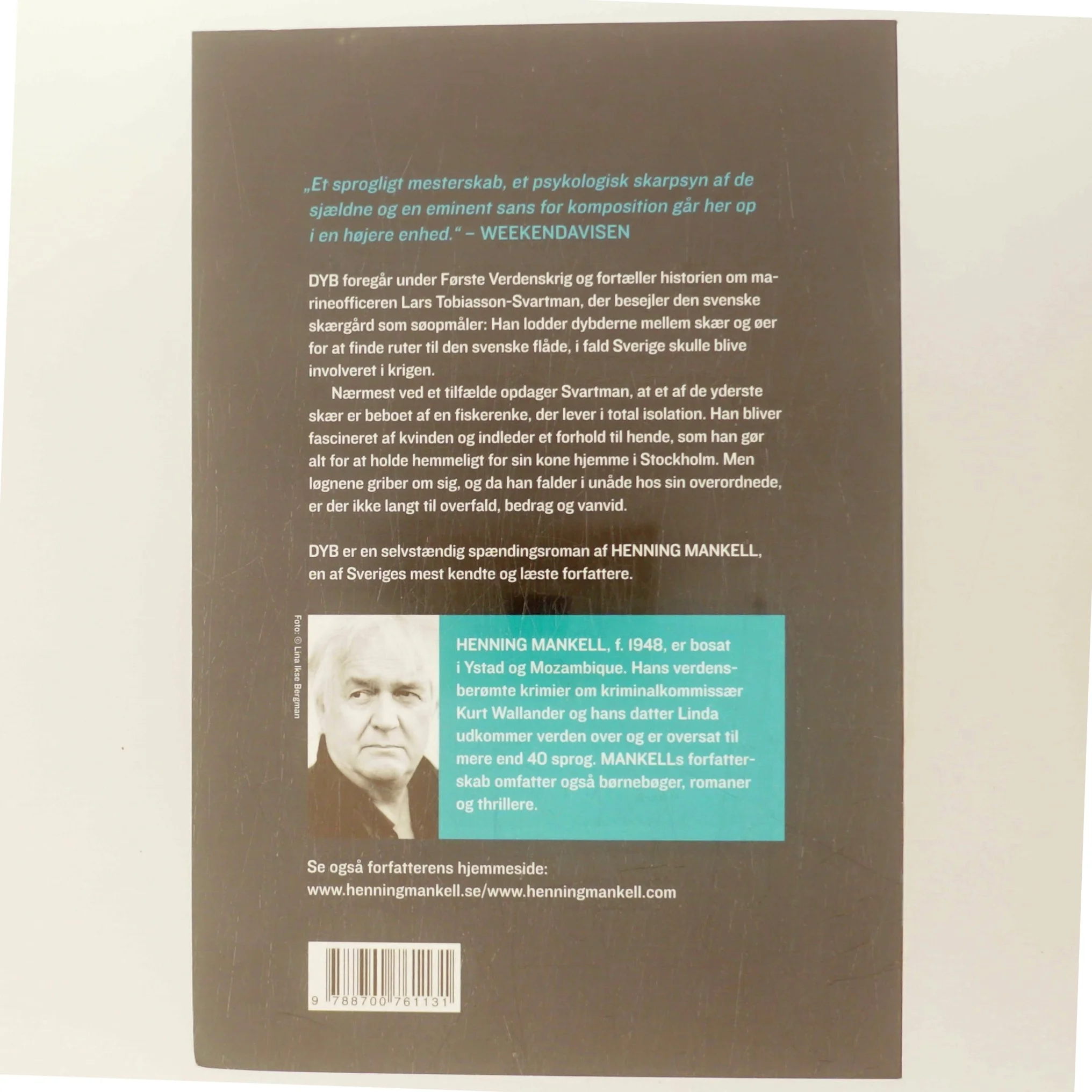 Dyb af Henning Mankell (Bog)