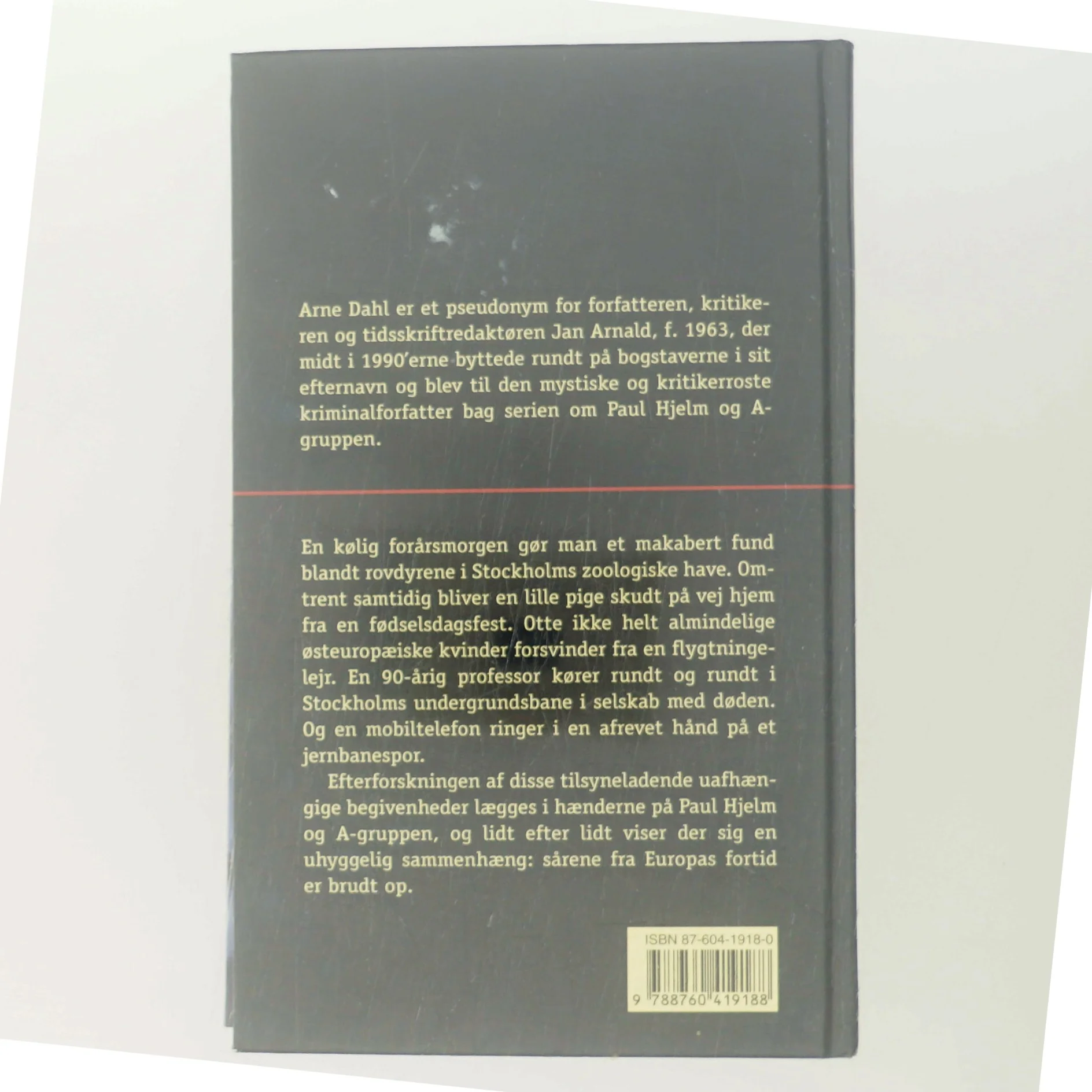 Europa blues : kriminalroman af Arne Dahl (f. 1963) (Bog)