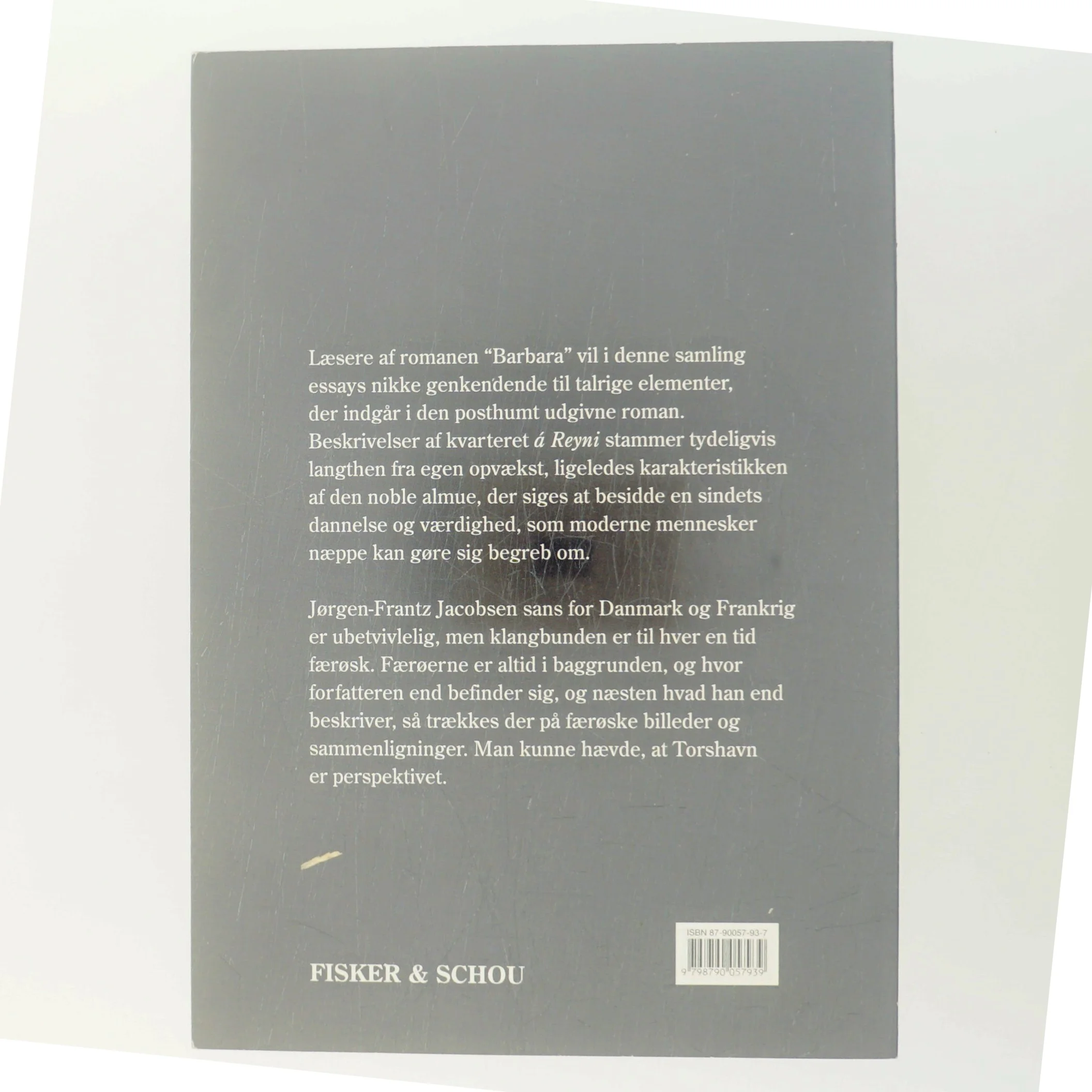 Den yderste kyst - og andre essays af Jørgen-Frantz Jacobsen (Bog)