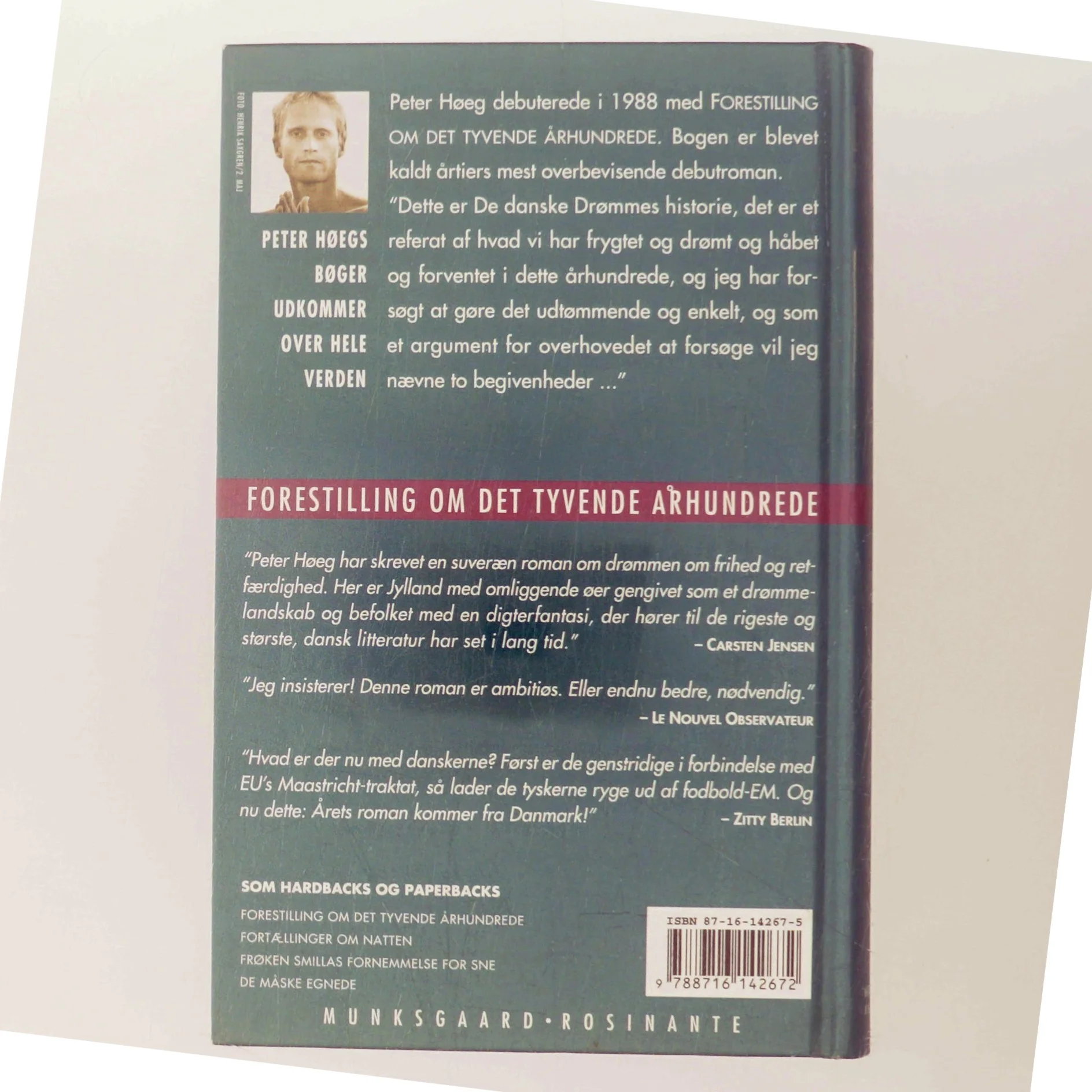 Forestilling om det tyvende århundrede : roman af Peter Høeg (f. 1957-05-17) (Bog)