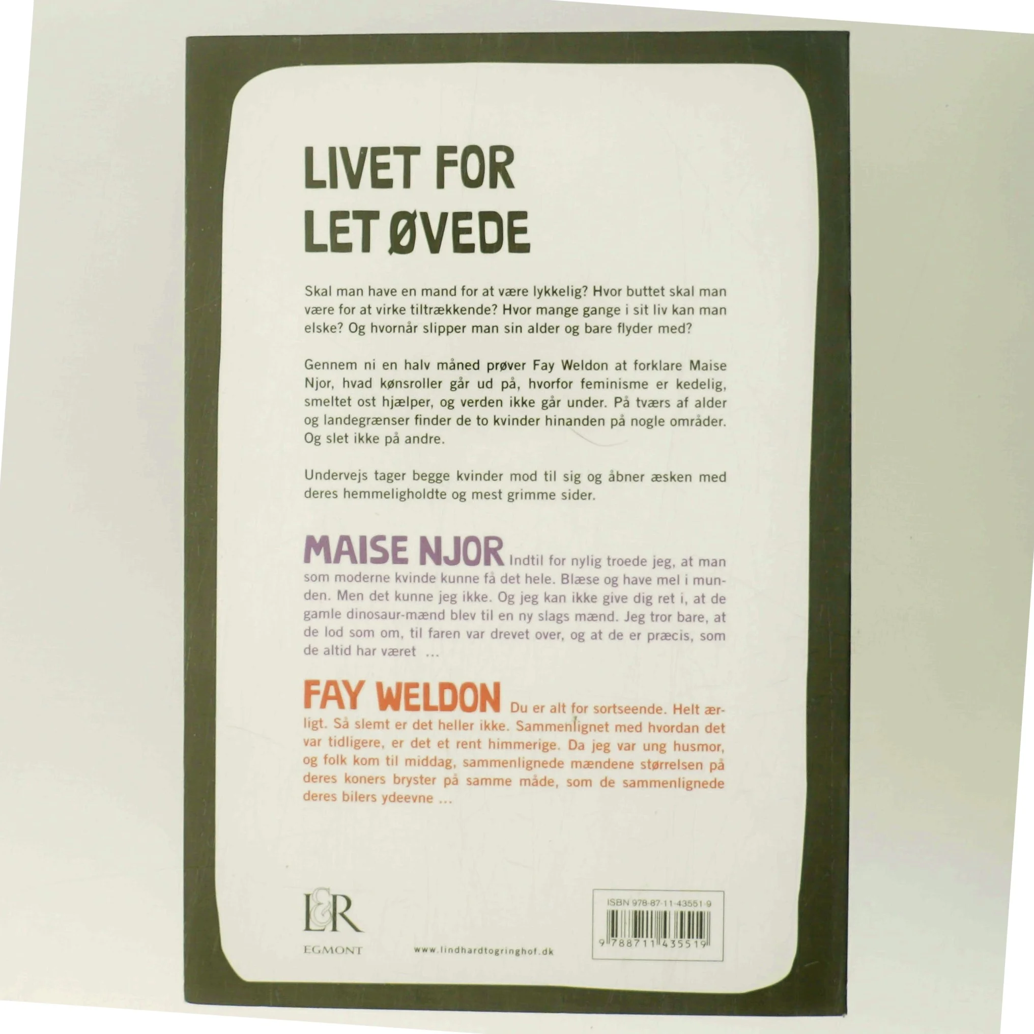 Livet for let øvede af Maise Njor (Bog)