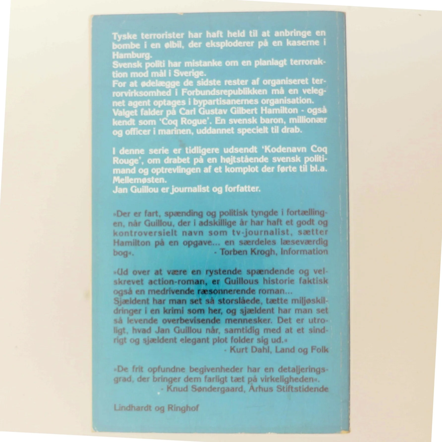 Den demokratiske terrorist af Jan Guillou (Bog)