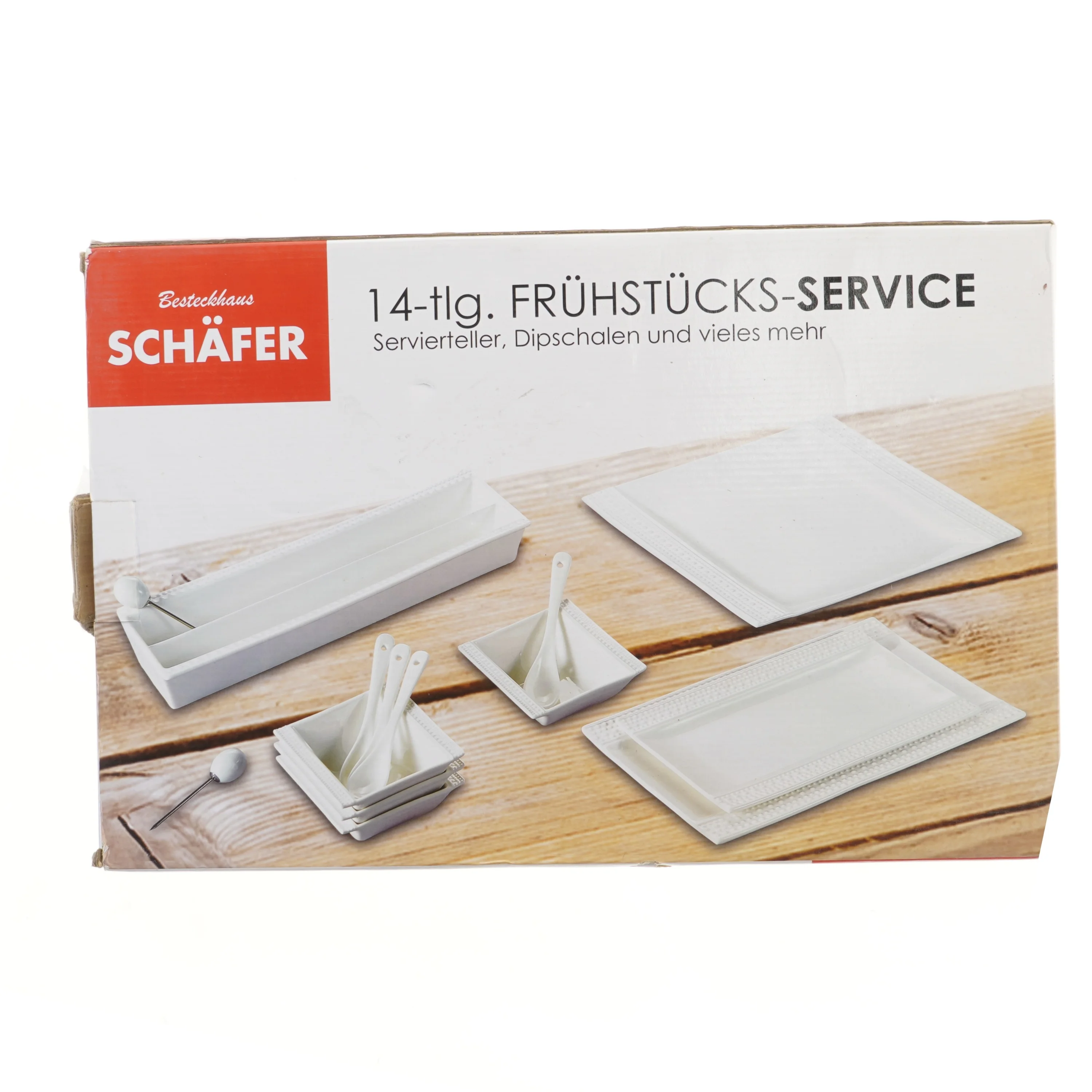 Morgenmad service sæt fra Schäfer