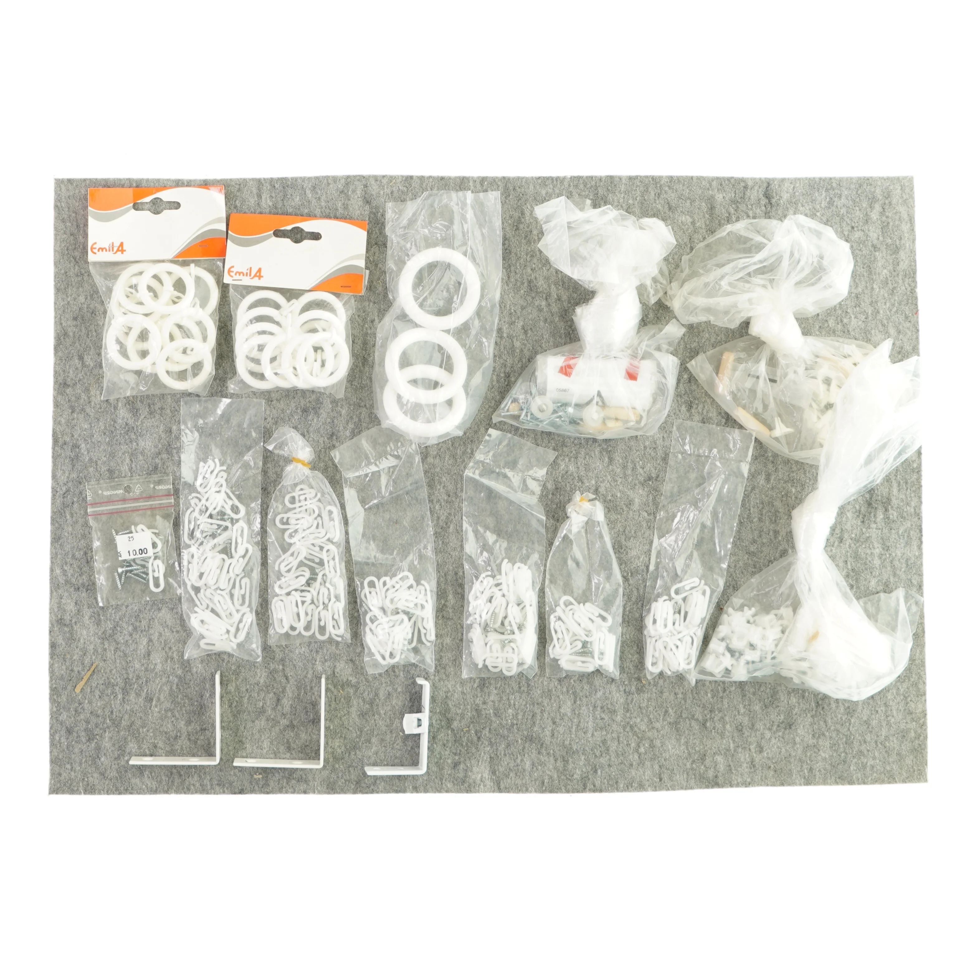 Forskellige ting til gardiner