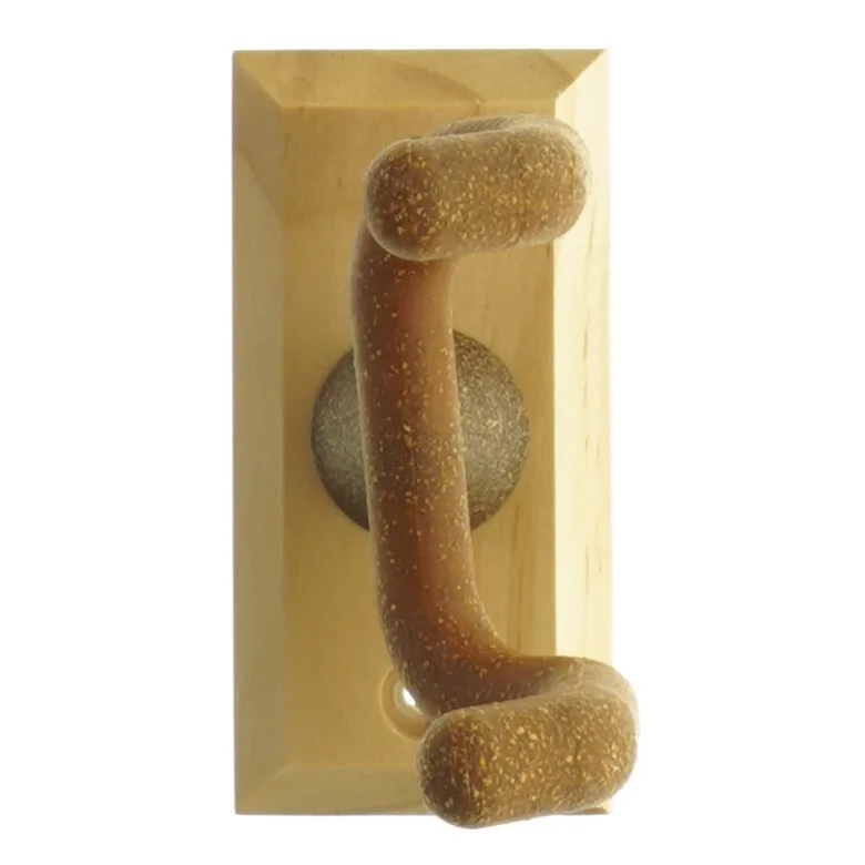 Vintage kobber knagerække (str. 12 x 10 cm)