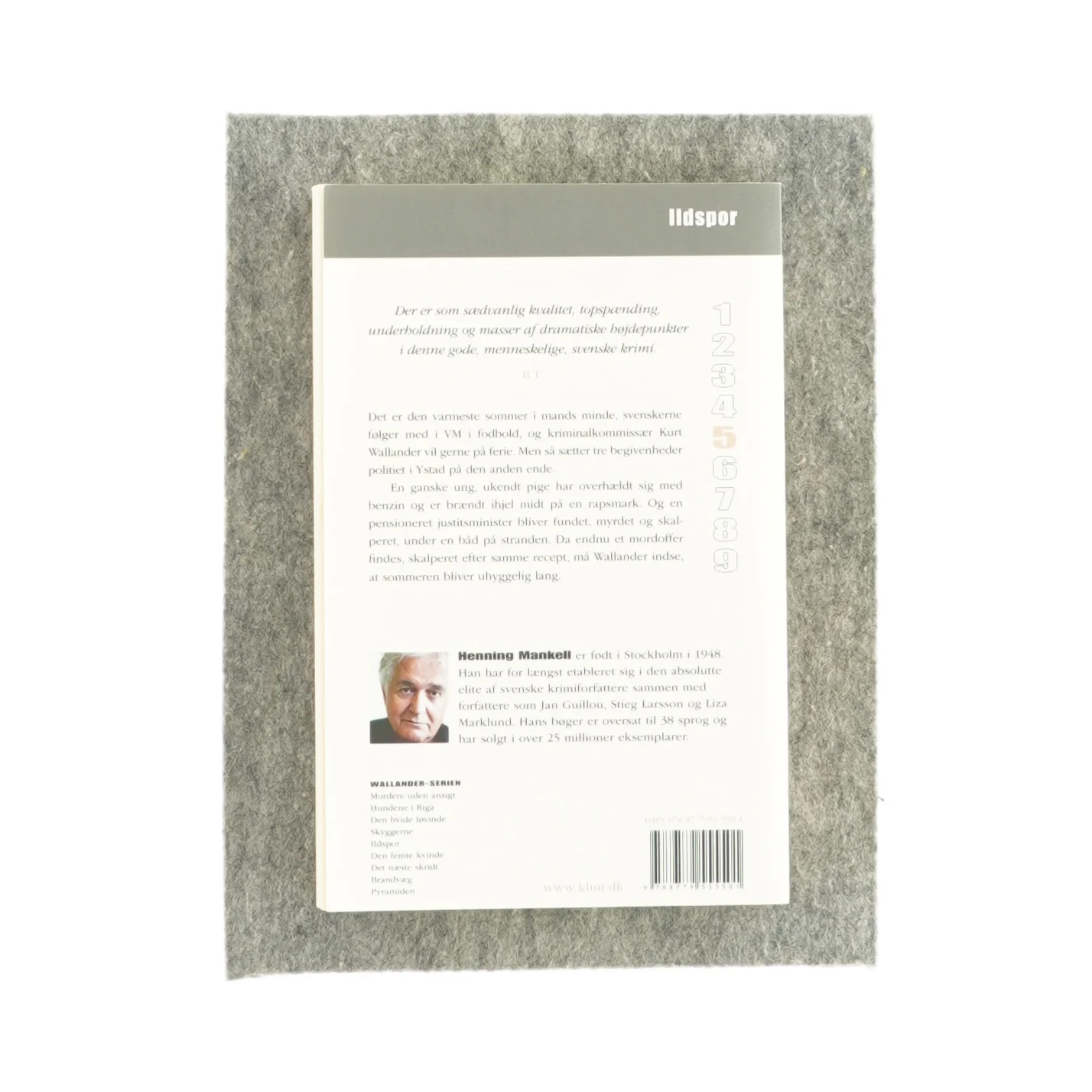 Ildspor af Henning Manlell (Bog)