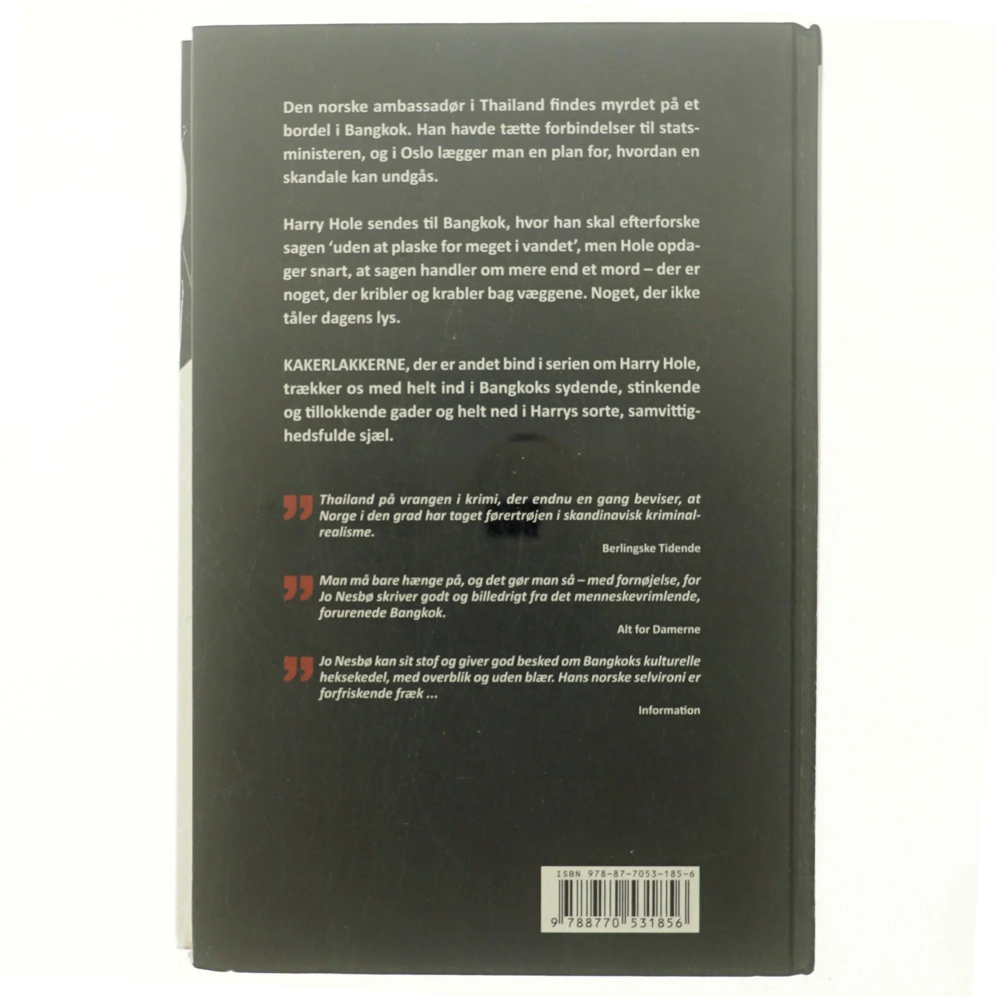 Kakerlakkerne af Jo Nesbø (Bog)