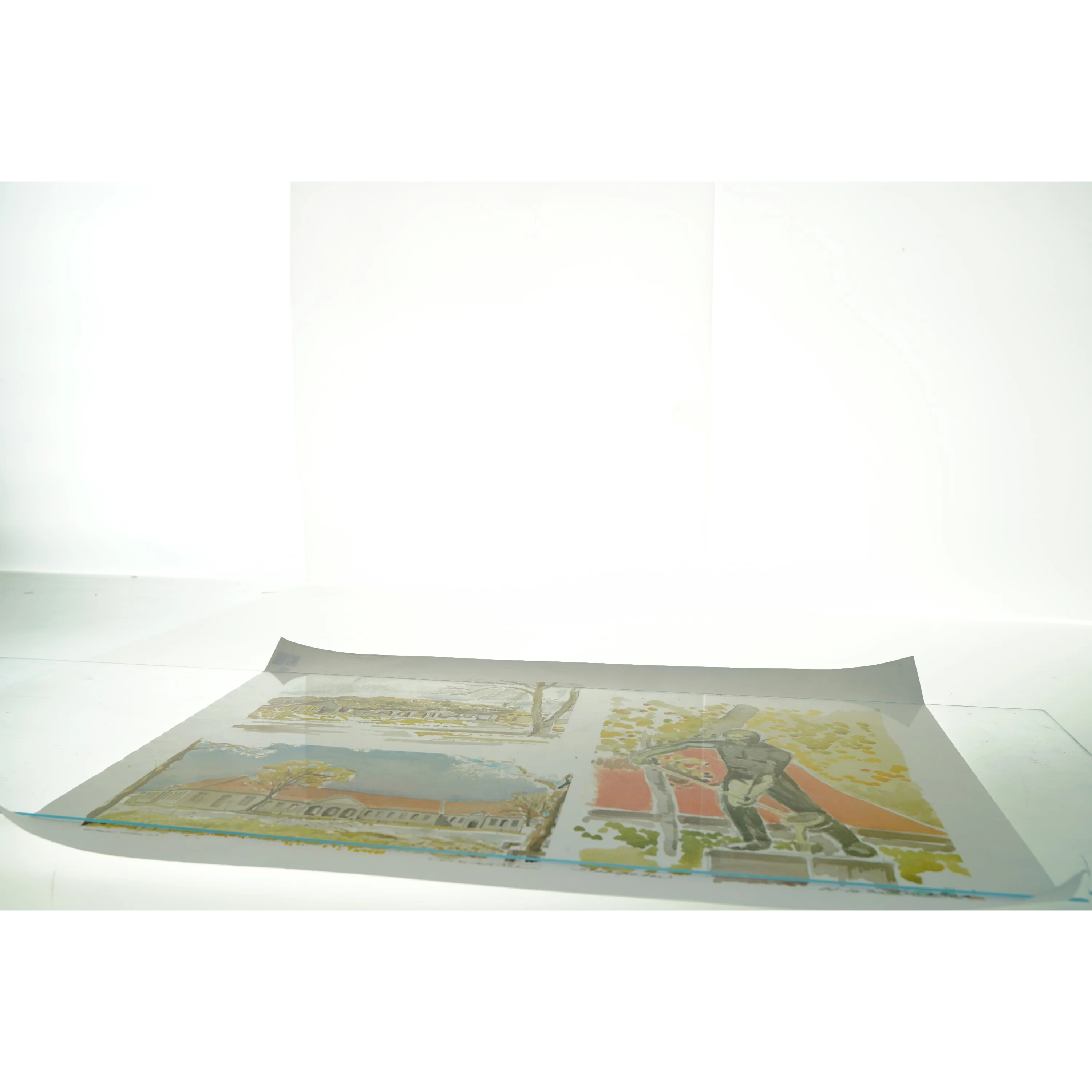 Plakat med tre motiver (str. 62x45 cm)