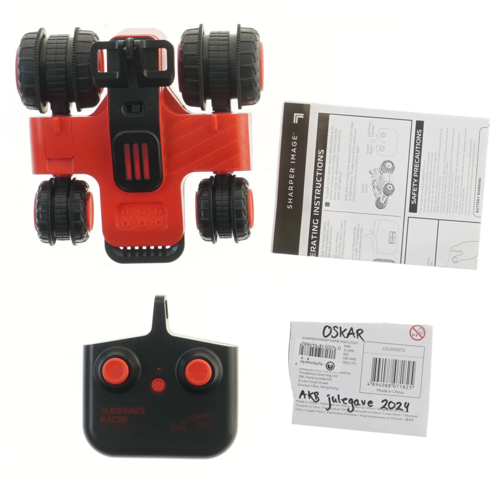 Fjernstyret bil med fjernbetjening - Sharper Image