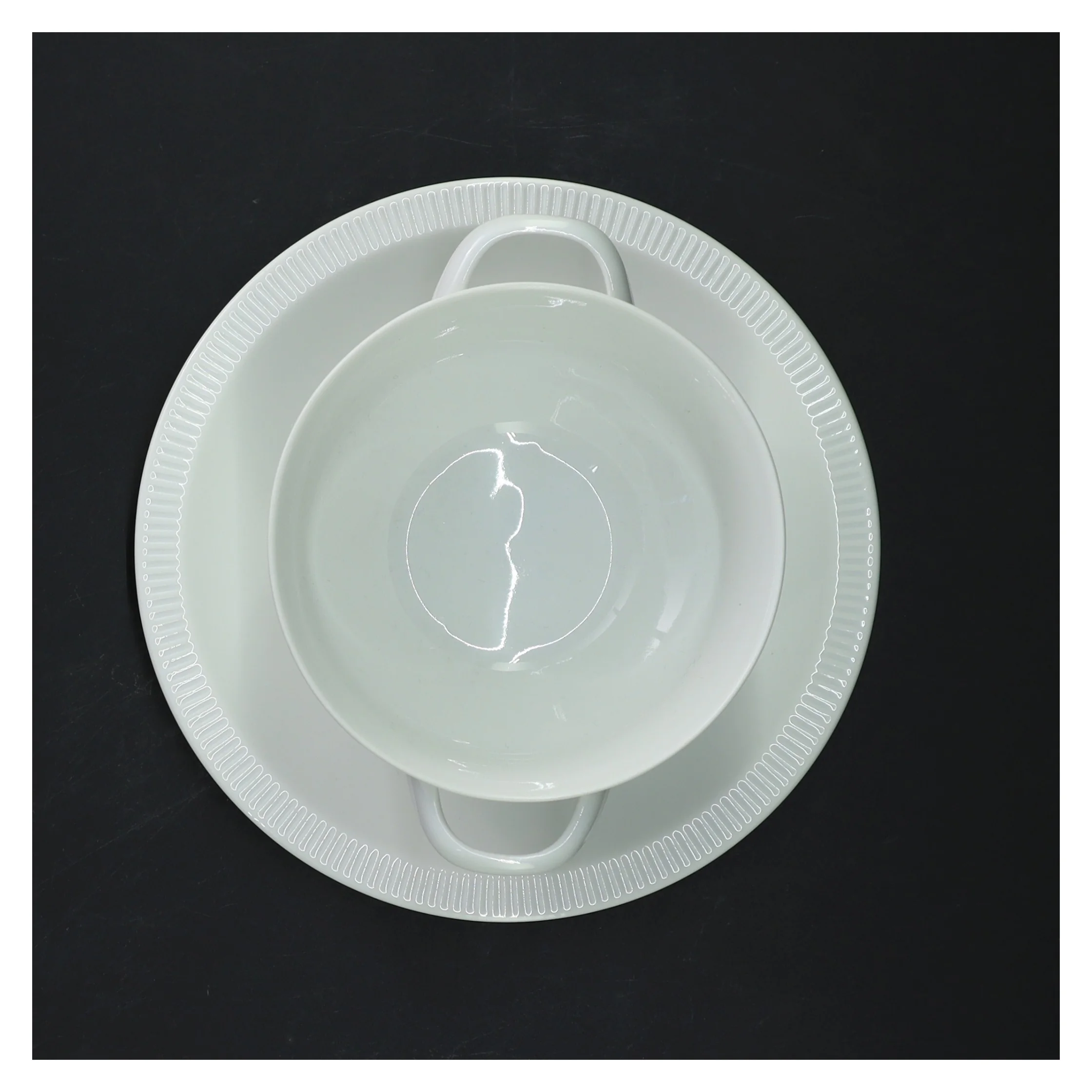 Skål med tallerken - Arzberg - Ø 17 cm