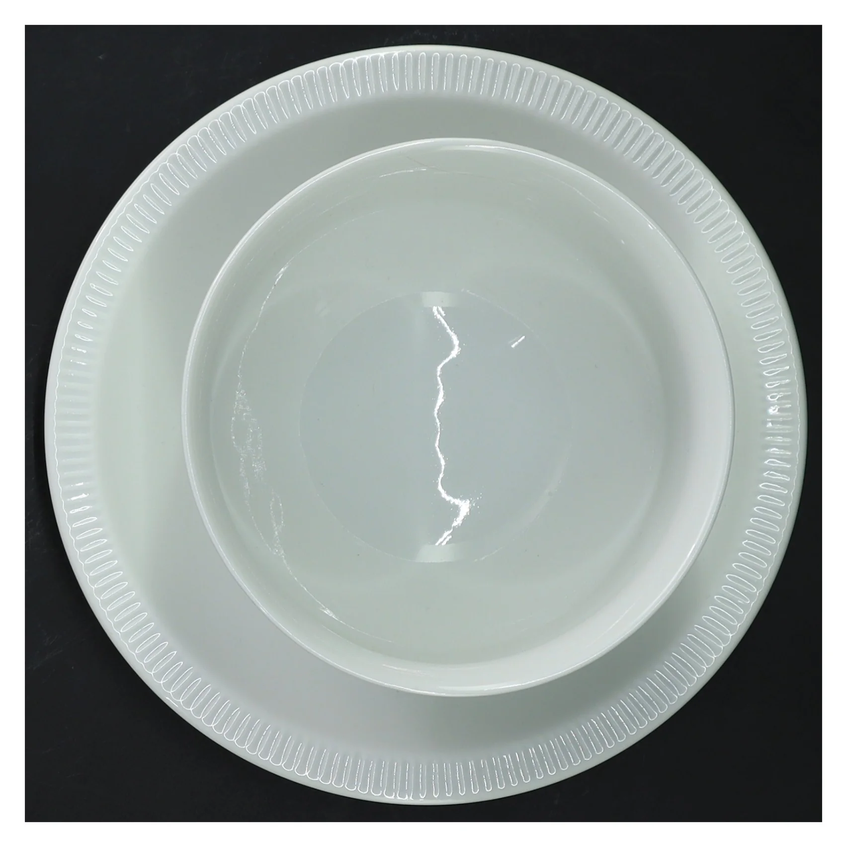 Skål med underkop - Arzberg - Ø 18 cm