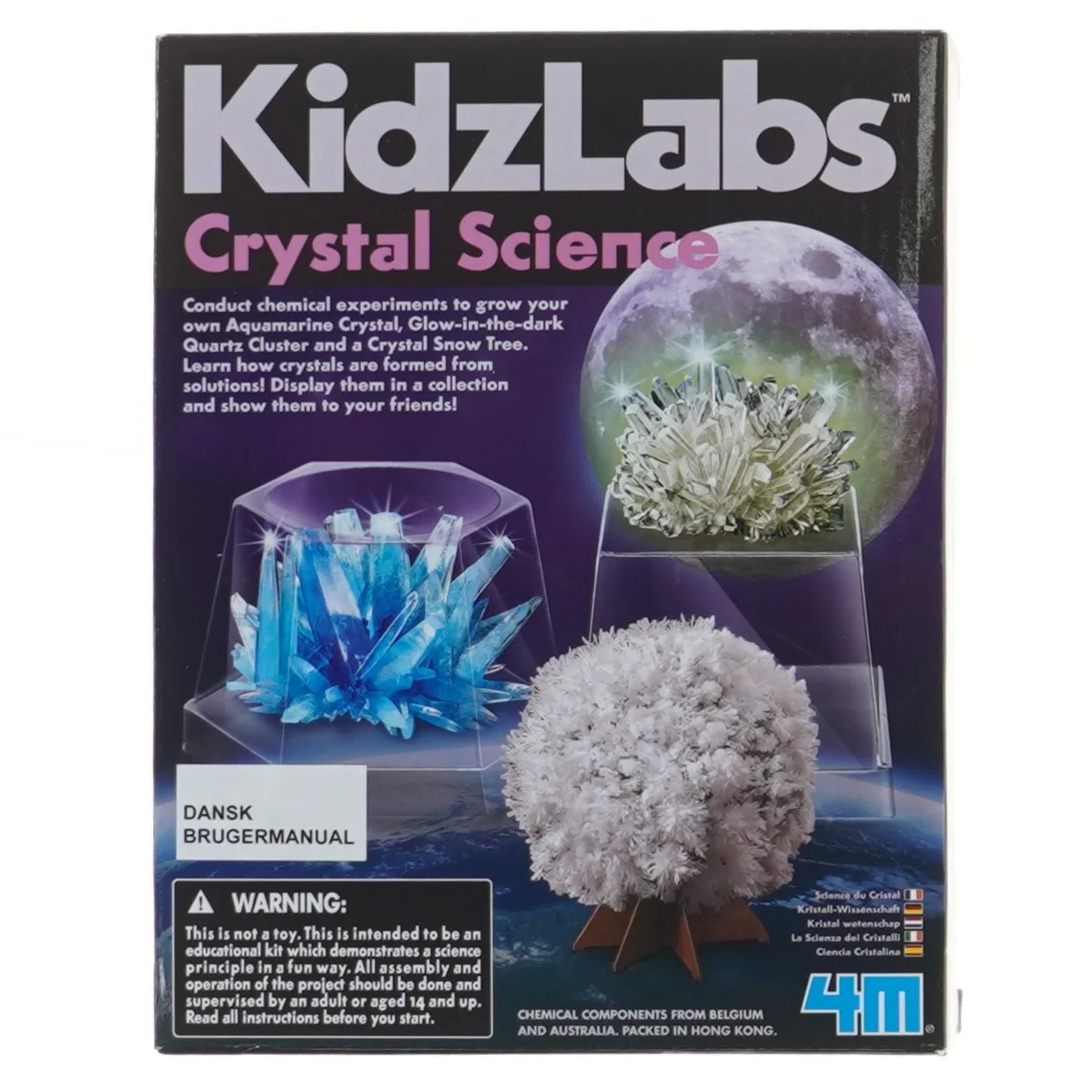 KidzLabs krystal videnskabss&aelig;t