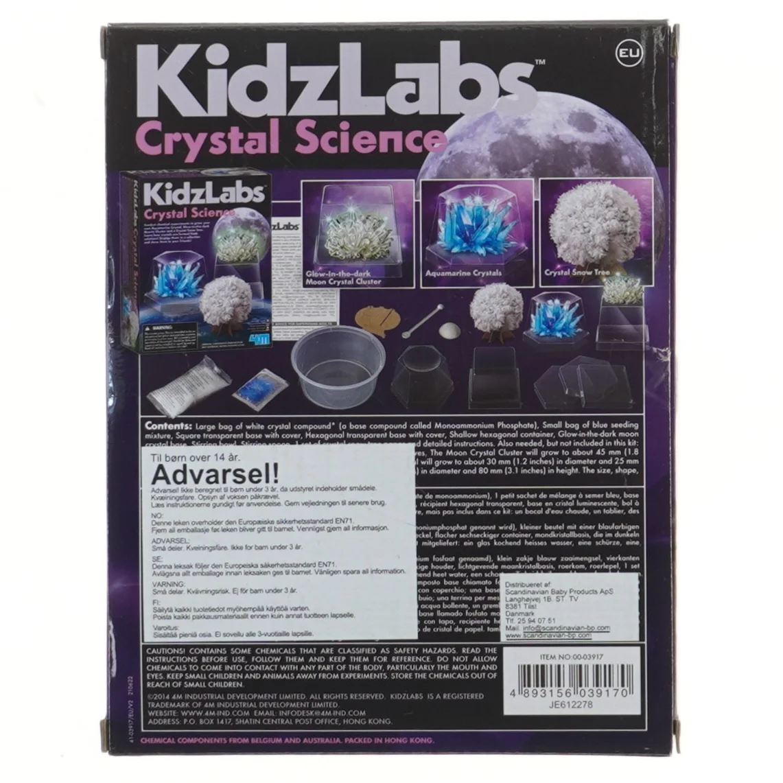 KidzLabs krystal videnskabssæt