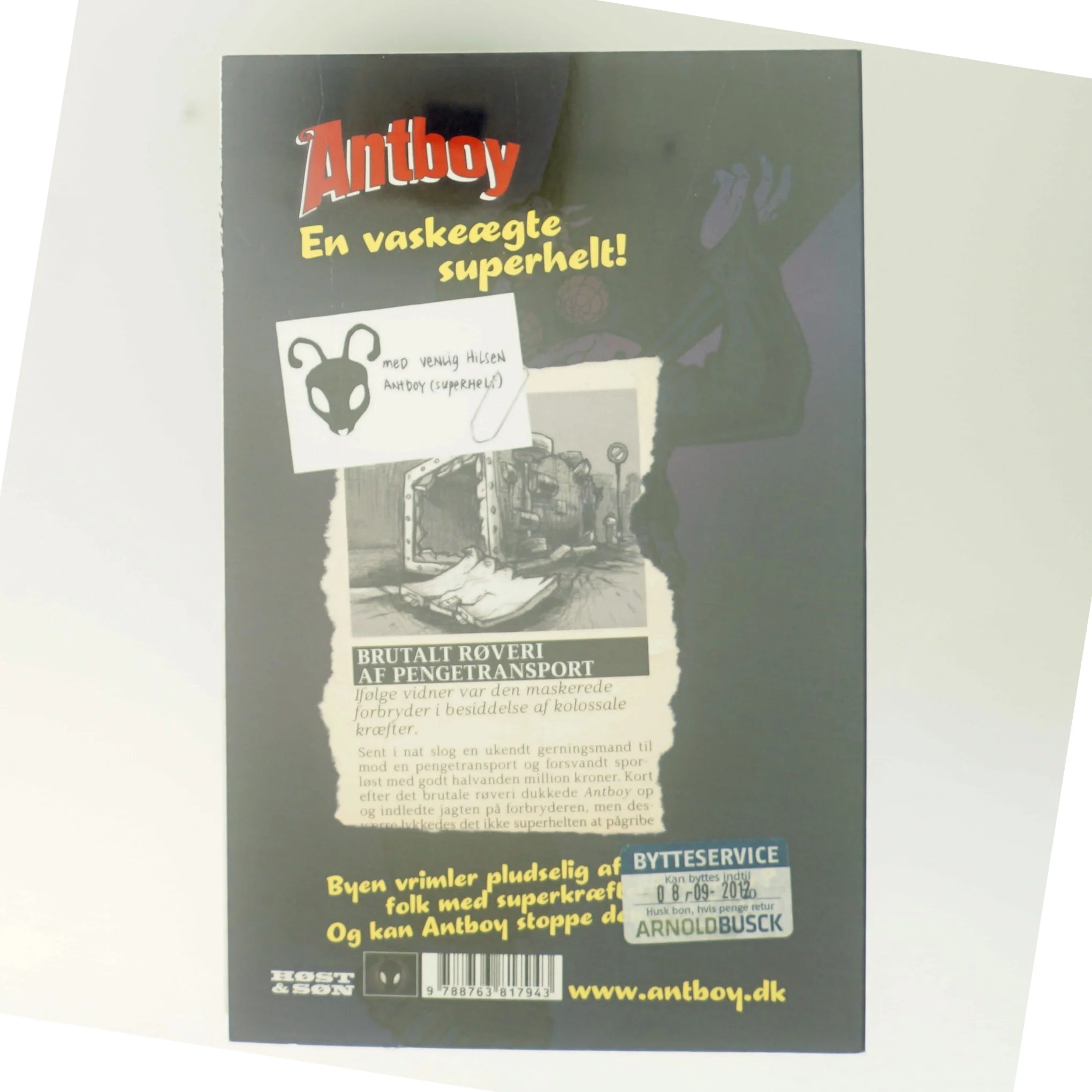 Antboy; Slim, snot og superkræfter; n. 5; Kenneth Bøgh Andersen