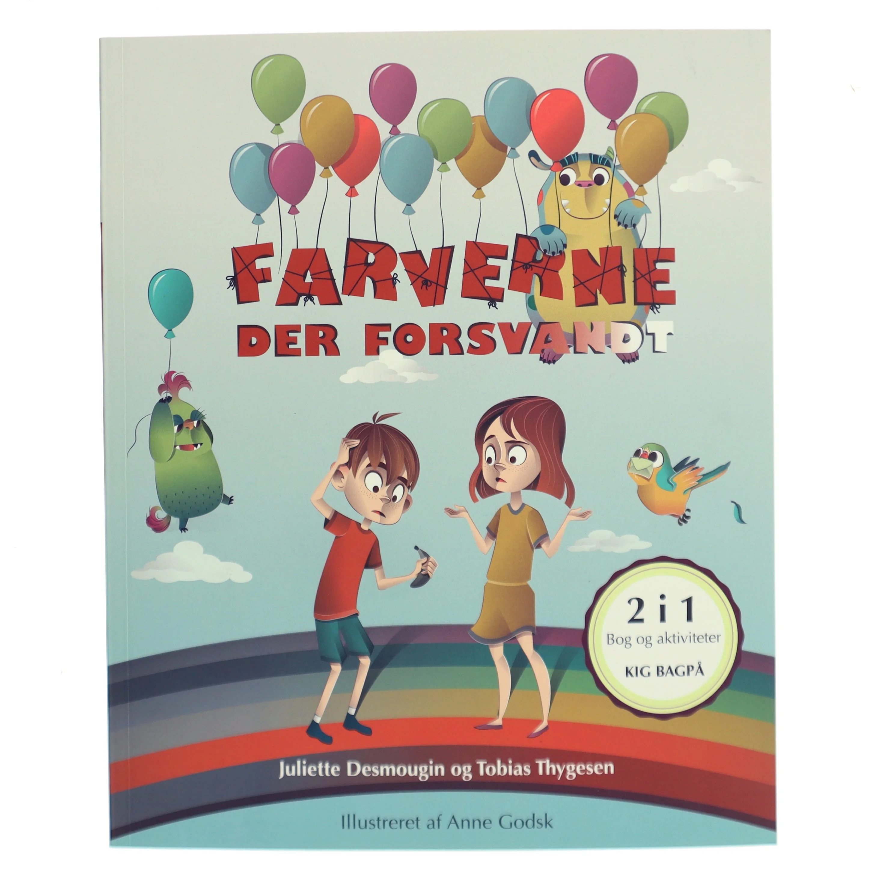 Farverne der forsvandt + Fam. von Fun aktivitetshæfte