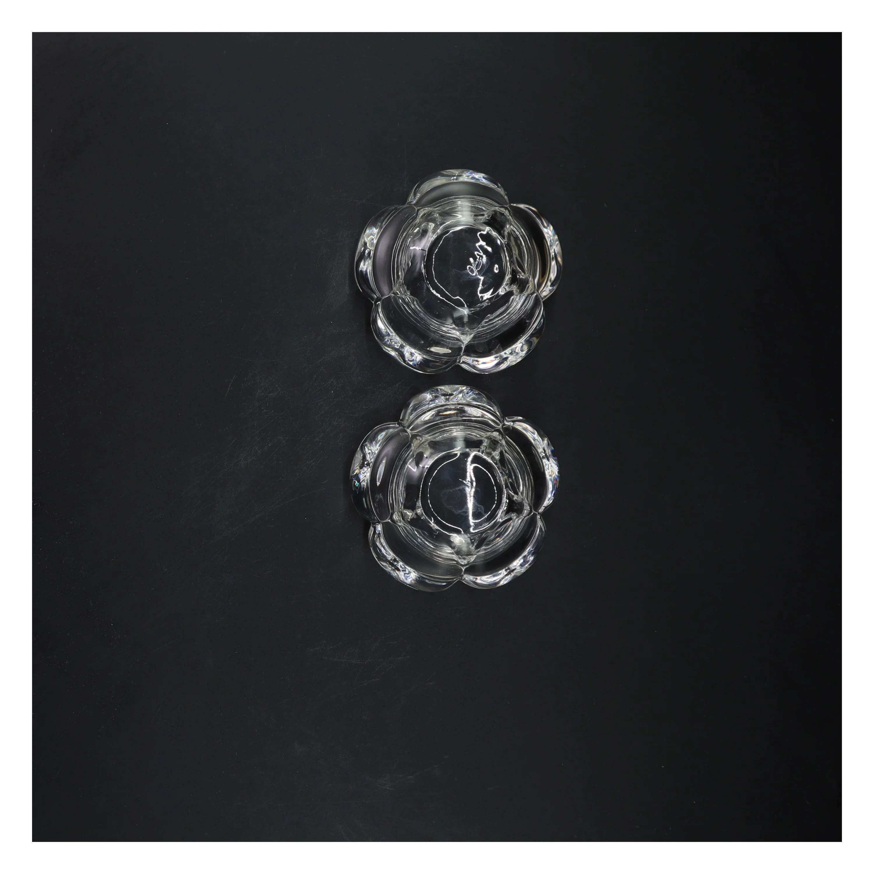 2 fyrfadslysestager Royal Copenhagen - Ø 10 cm