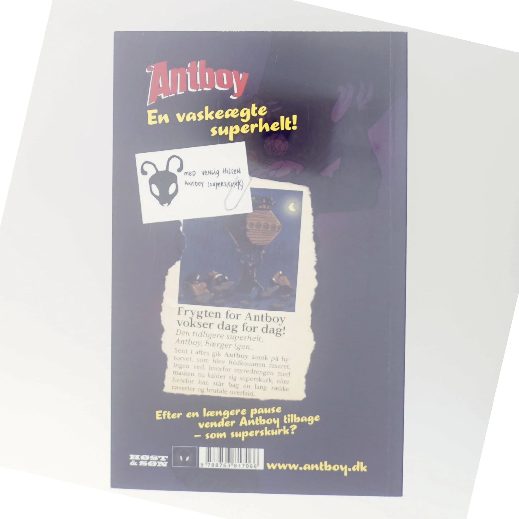 Antboy; Tissemyren vender tilbage; nr. 4; Kenneth Bøgh Andersen