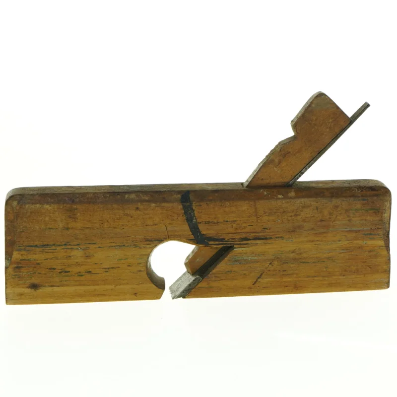 Antik træhøvl (str. 24 x 2 cm)