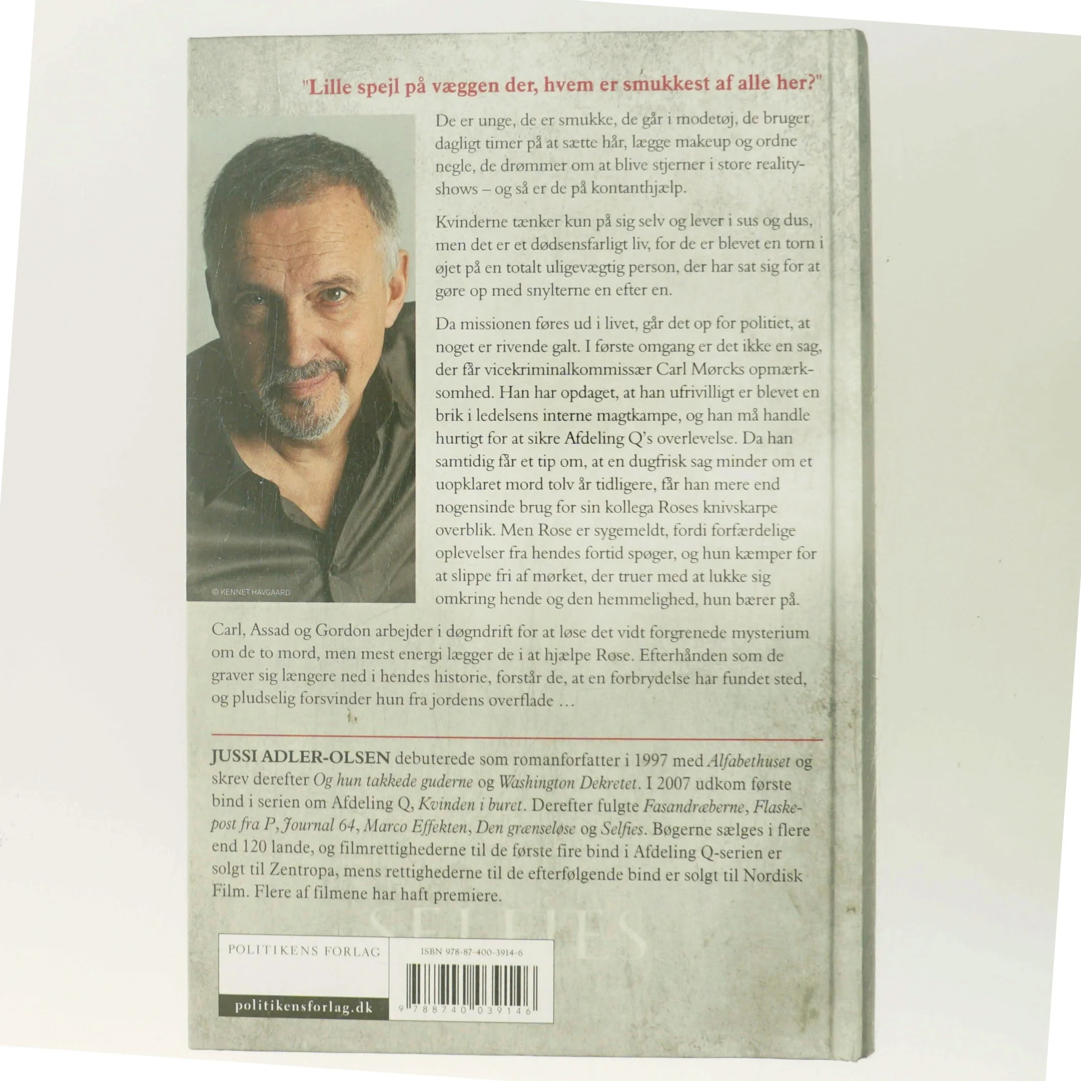 Selfies af Jussi Adler-Olsen (Bog)