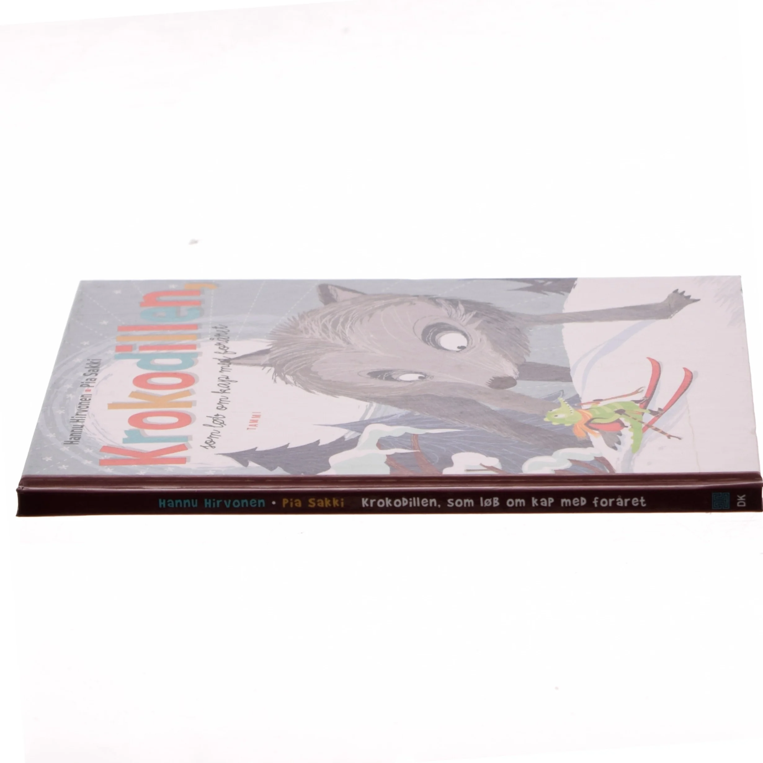 Krokodillen, som løb om kap med foråret af Hannu Hirvonen (Bog)