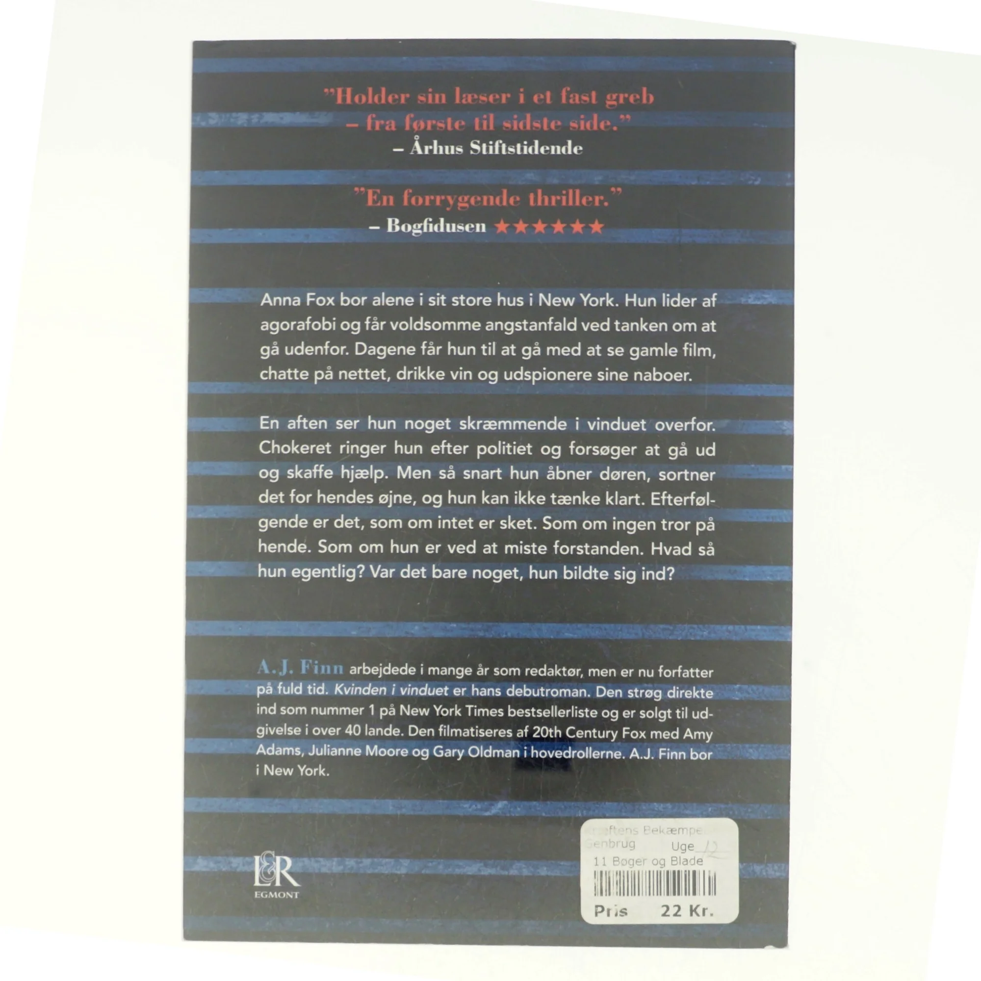 Kvinden I vinduet af A.J.Finn