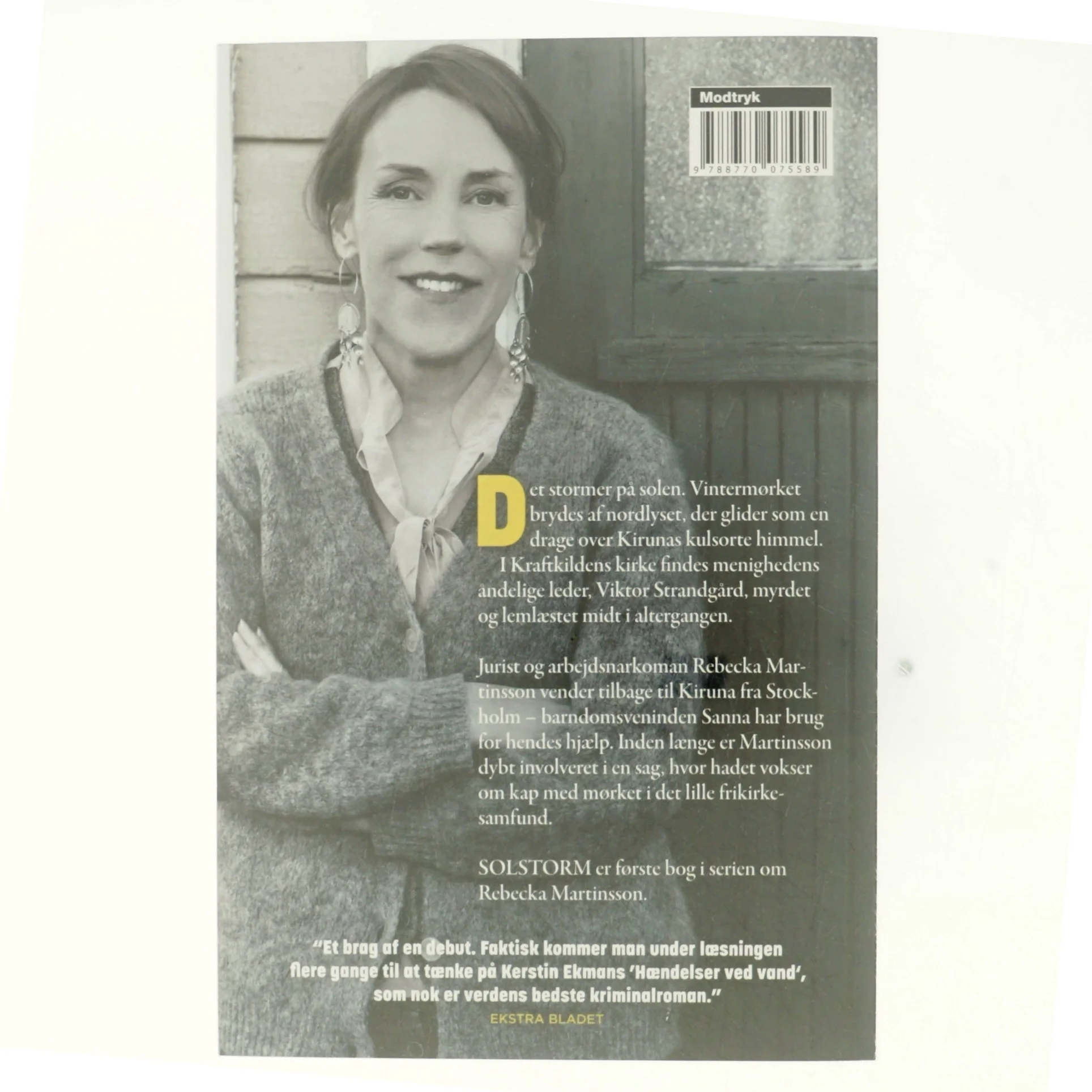 Solstorm af Åsa Larsson (Bog)