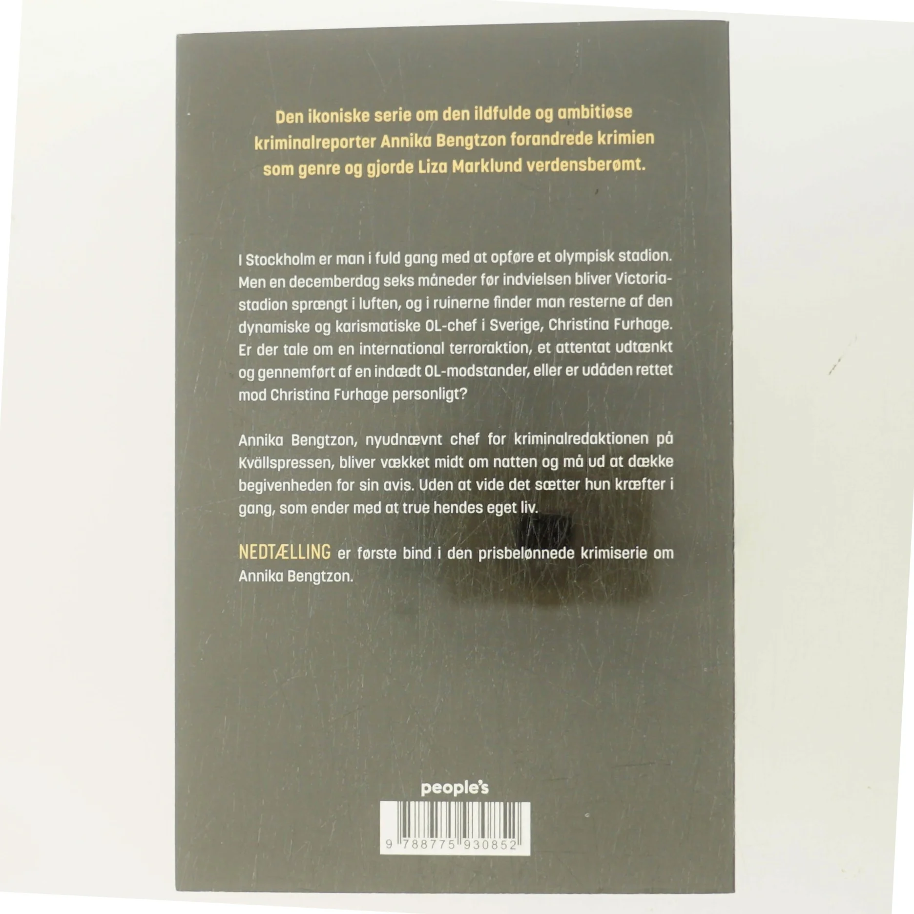 Nedtælling : krimi af Liza Marklund (Bog)