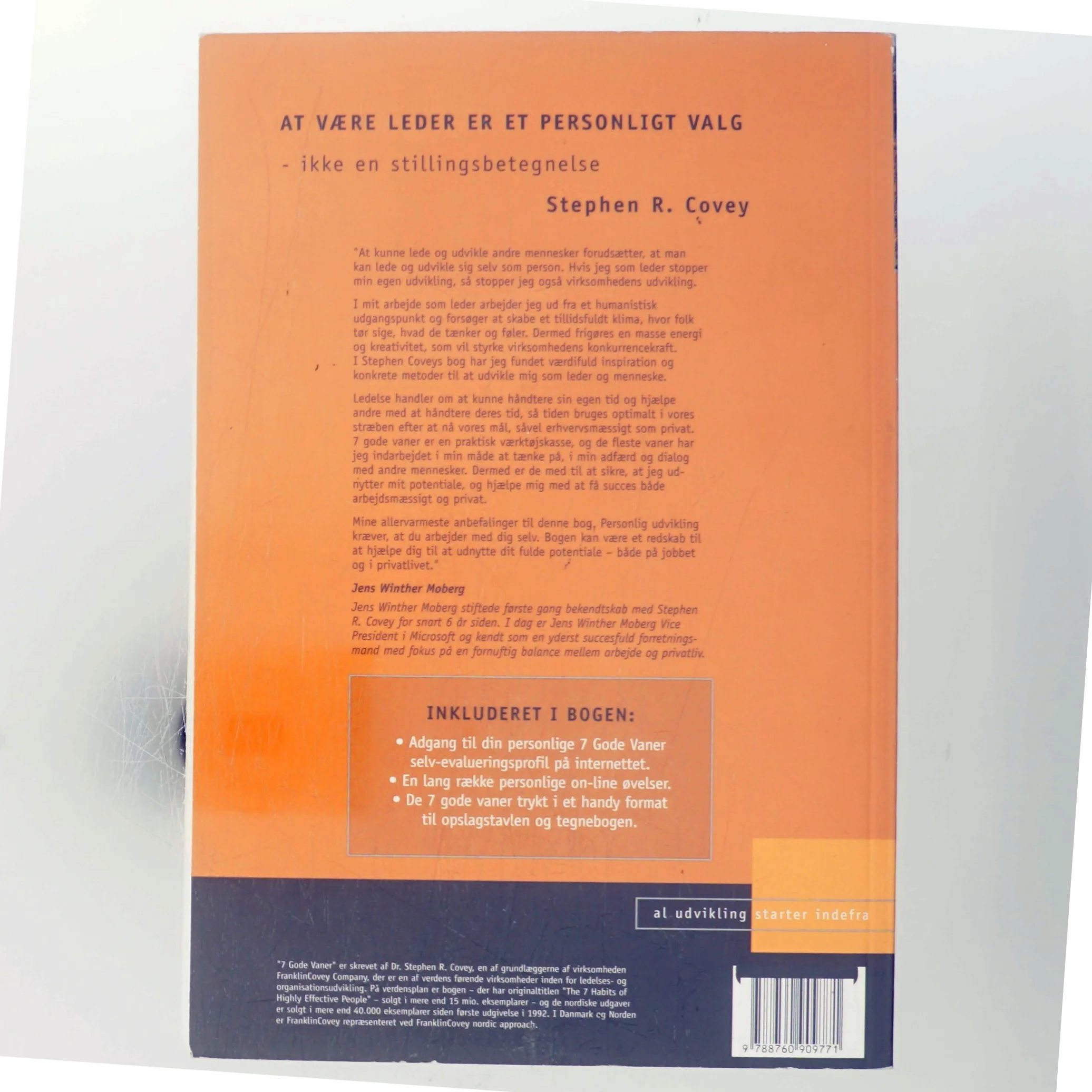 7 gode vaner : personligt lederskab og livskraft af Stephen R. Covey (Bog)