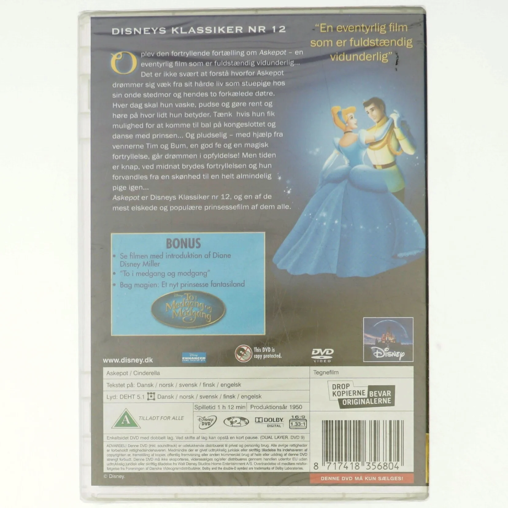 Askepot fra Walt Disney