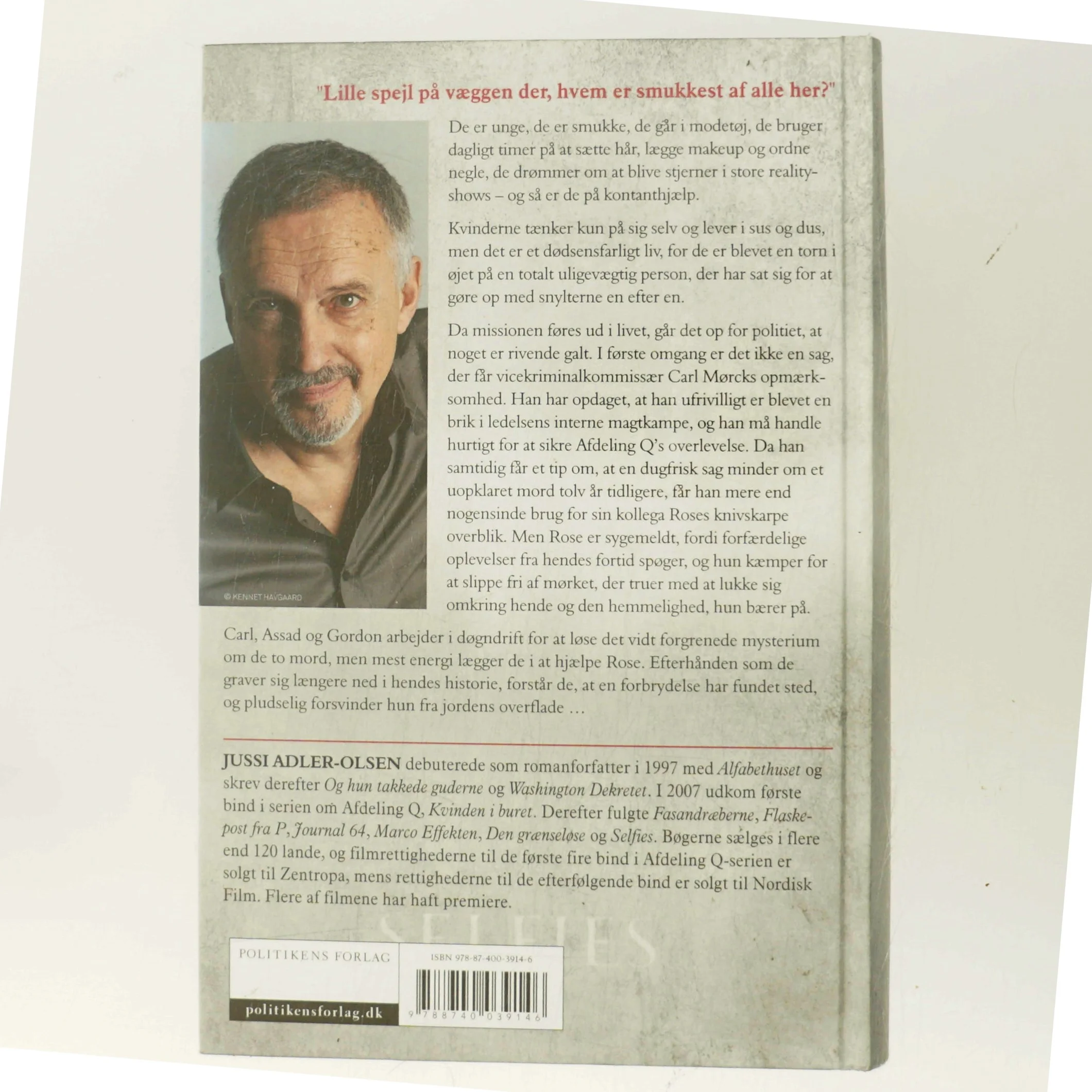 Selfies af Jussi Adler-Olsen (Bog)