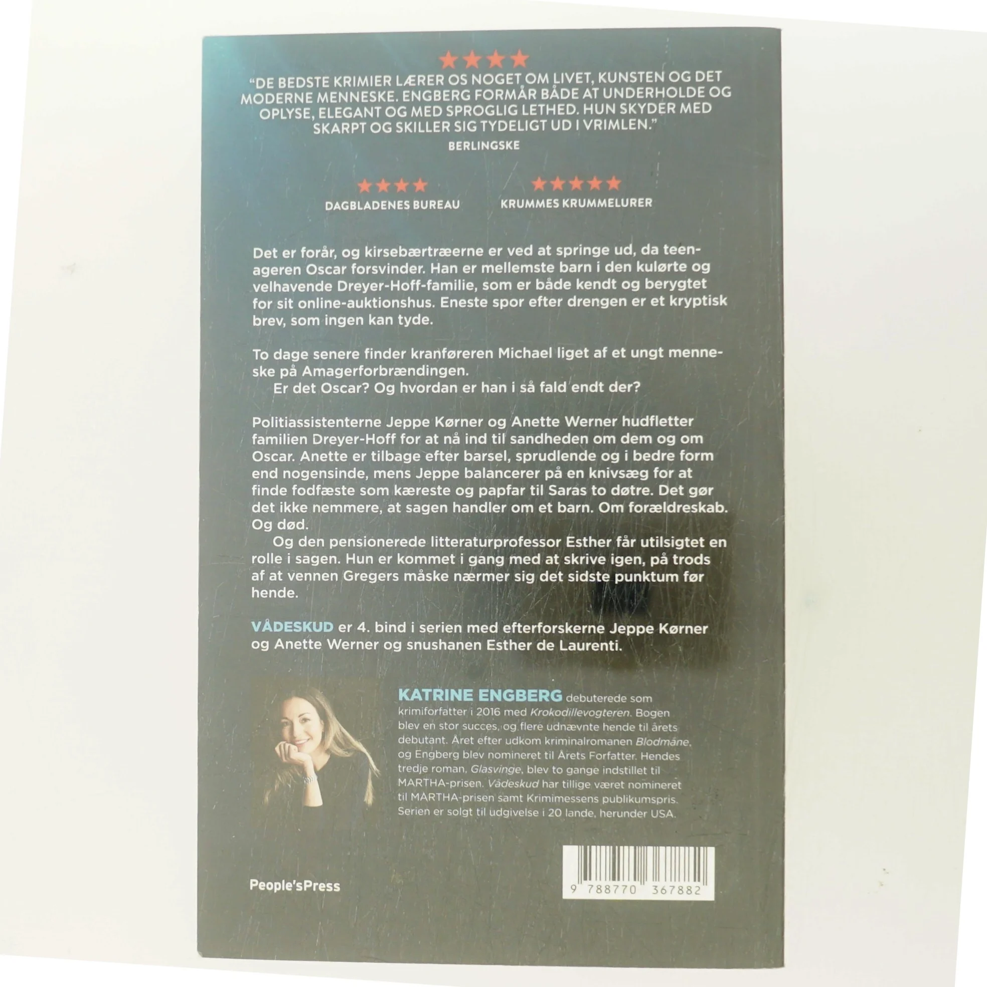 Vådeskud : kriminalroman af Katrine Engberg (Bog)