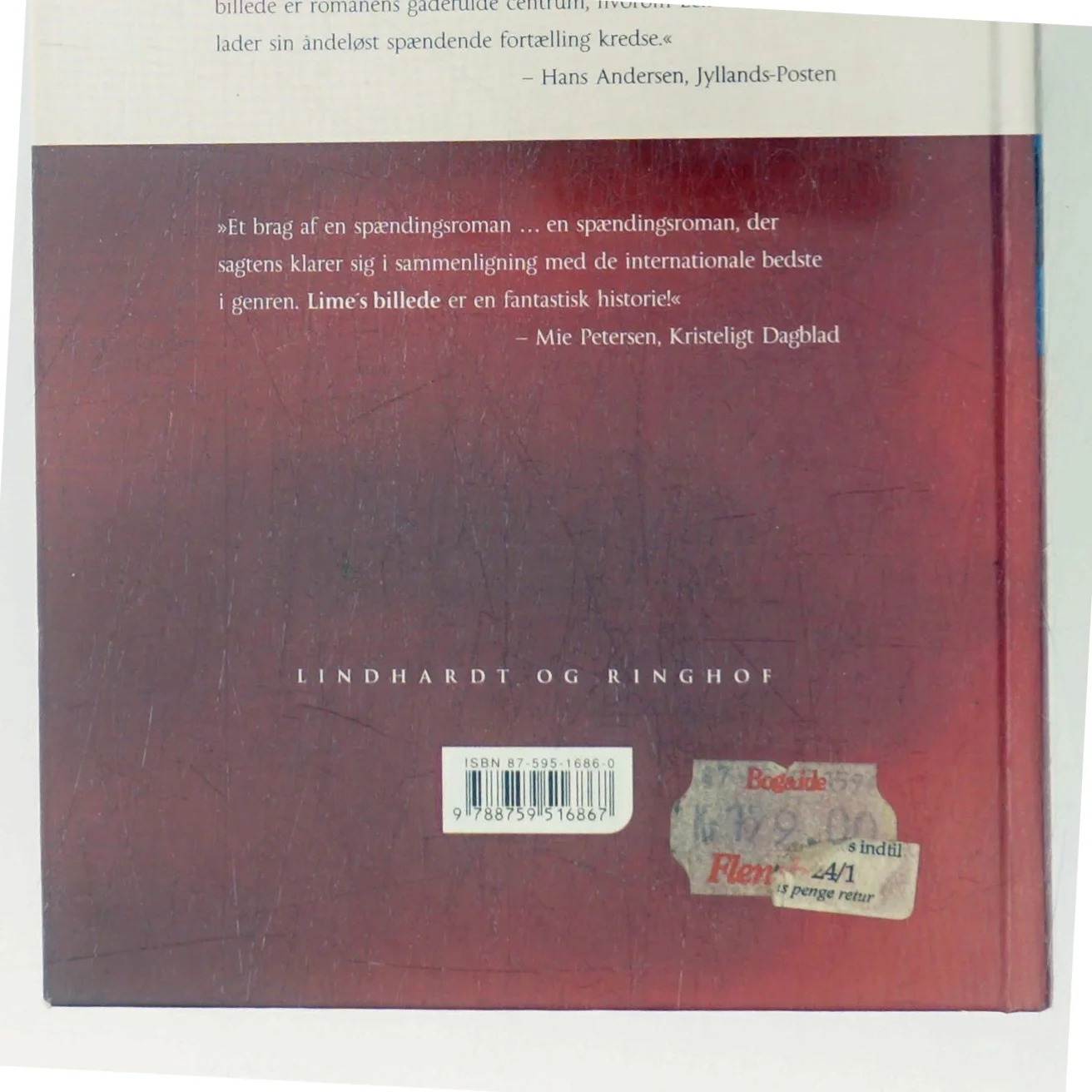 Lime's billede : roman af Leif Davidsen (Bog)