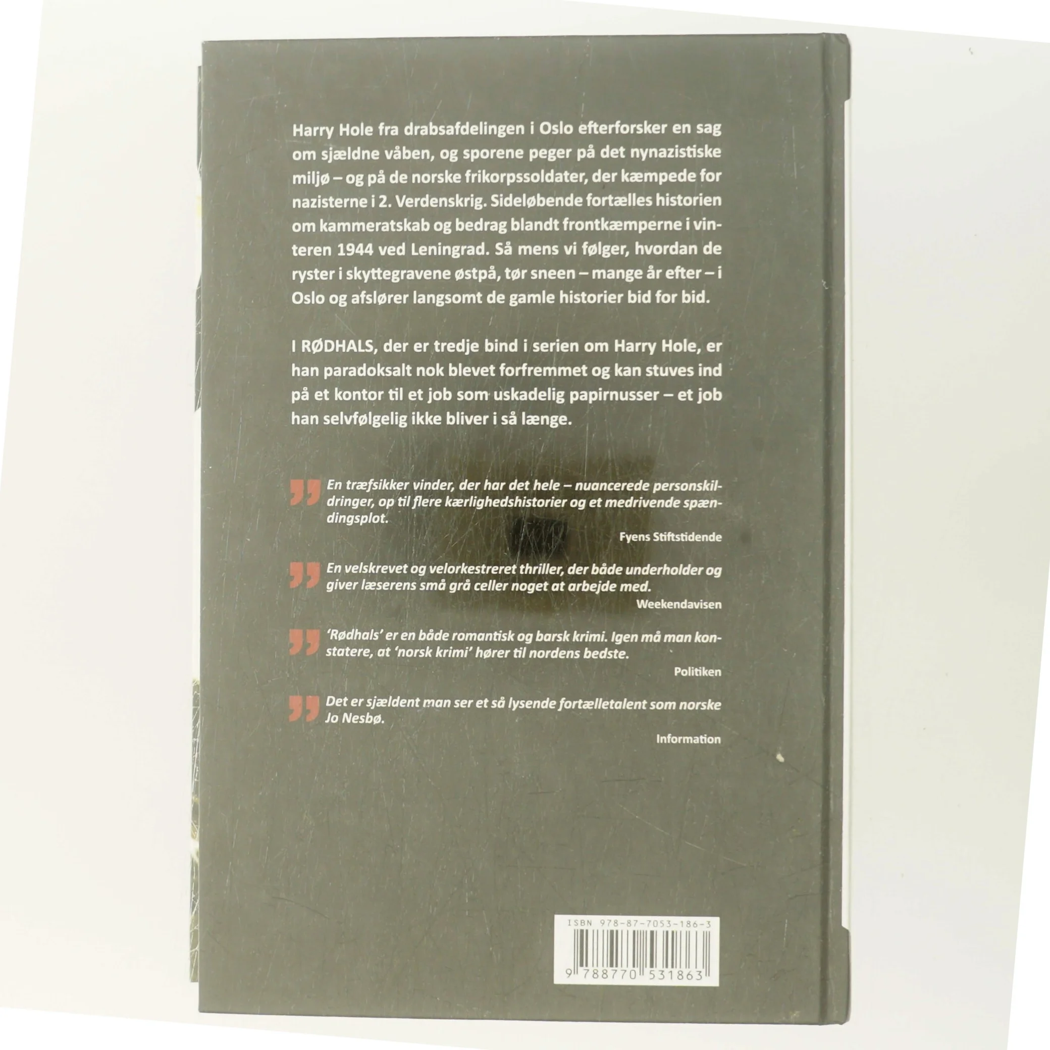 Rødhals af Jo Nesbø (Bog)