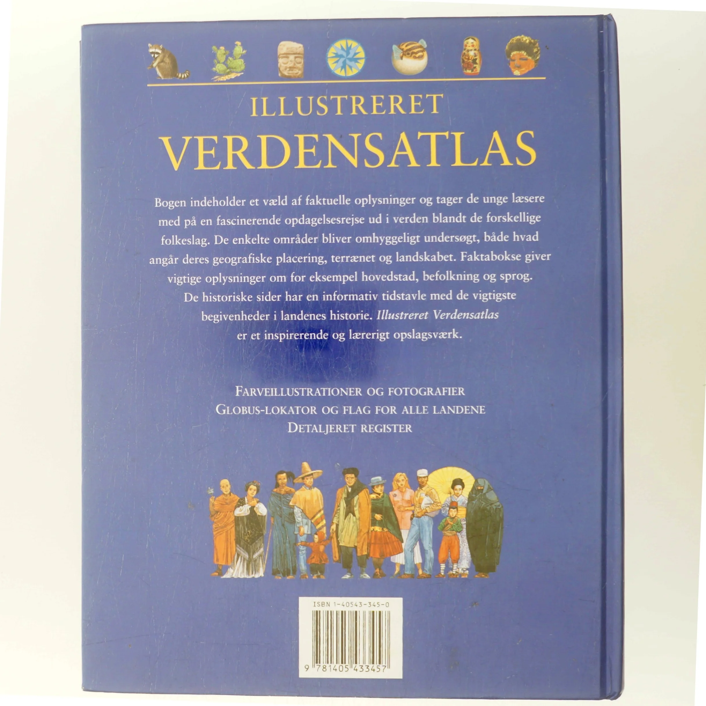 Verdens Atlas : Illustreret (Bog)