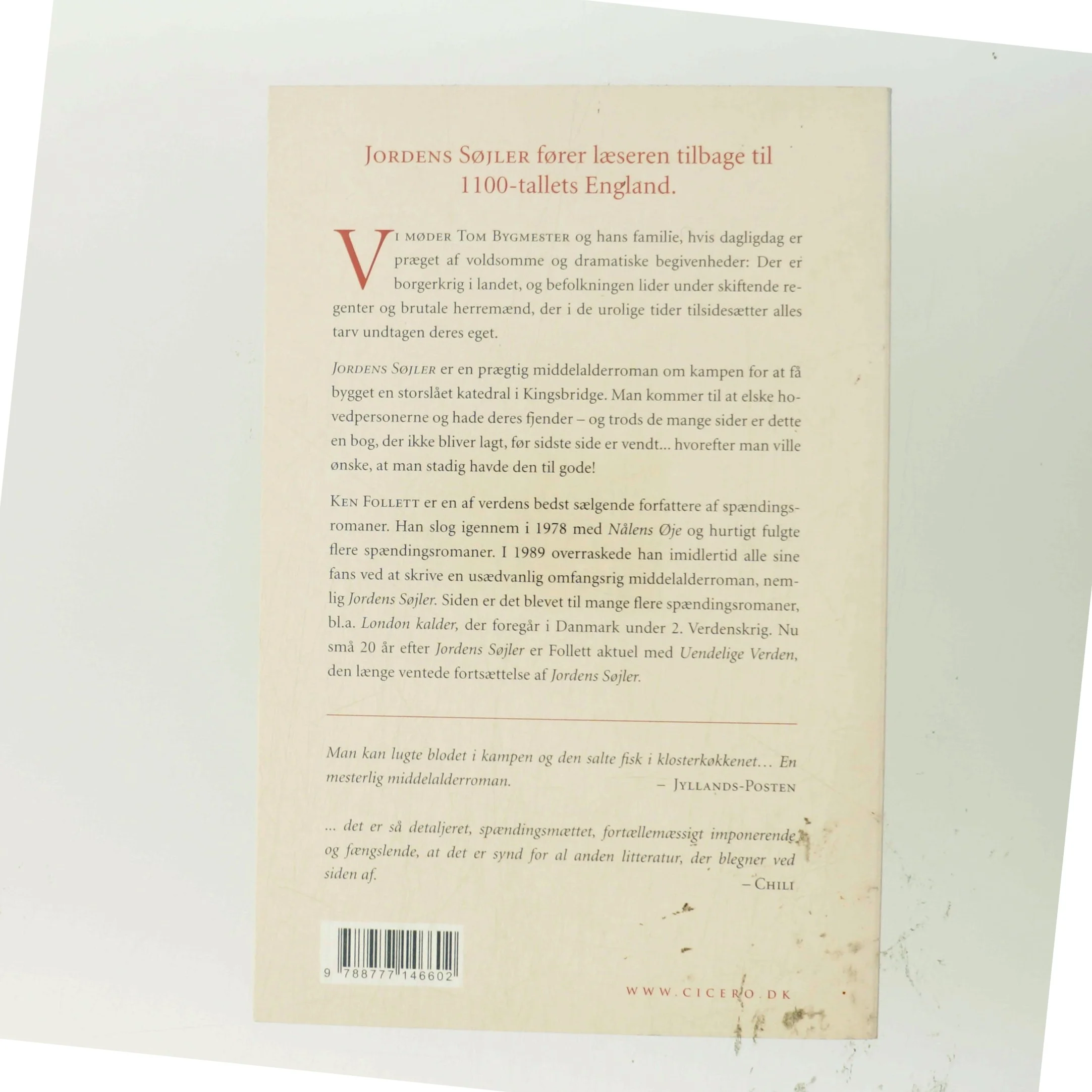 Jordens SÃ¸jler af Ken Follett (Bog)