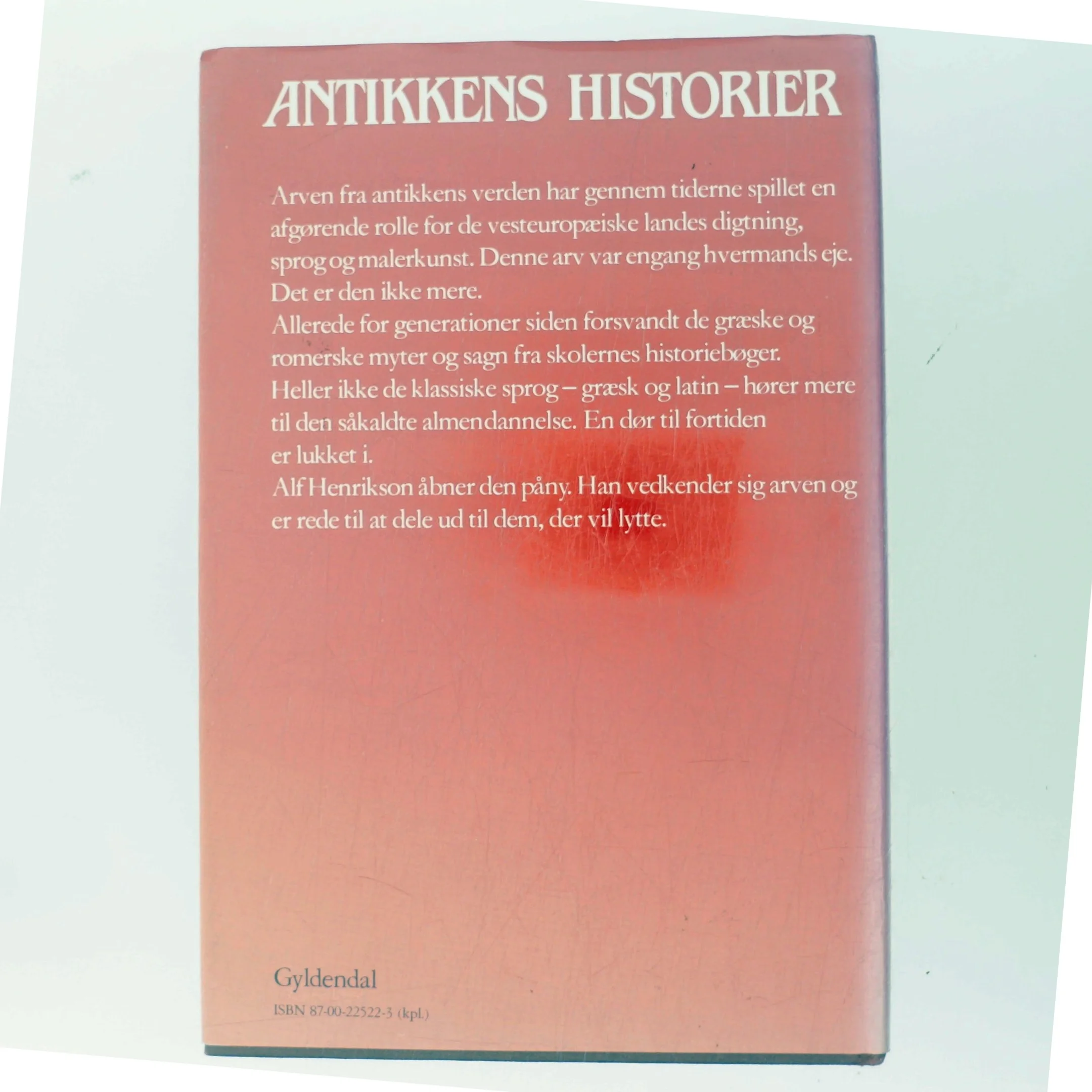 Antikkens Historier 2 af Alf Henrikson (Bog)