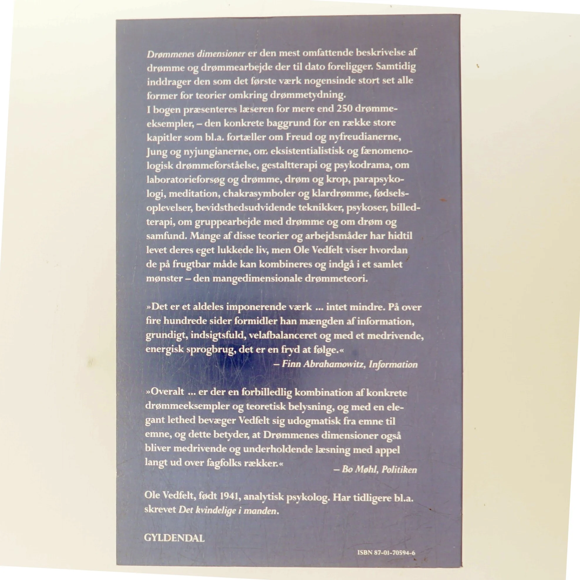 Drømmenes Dimensioner af Ole Vedfelt (Bog)