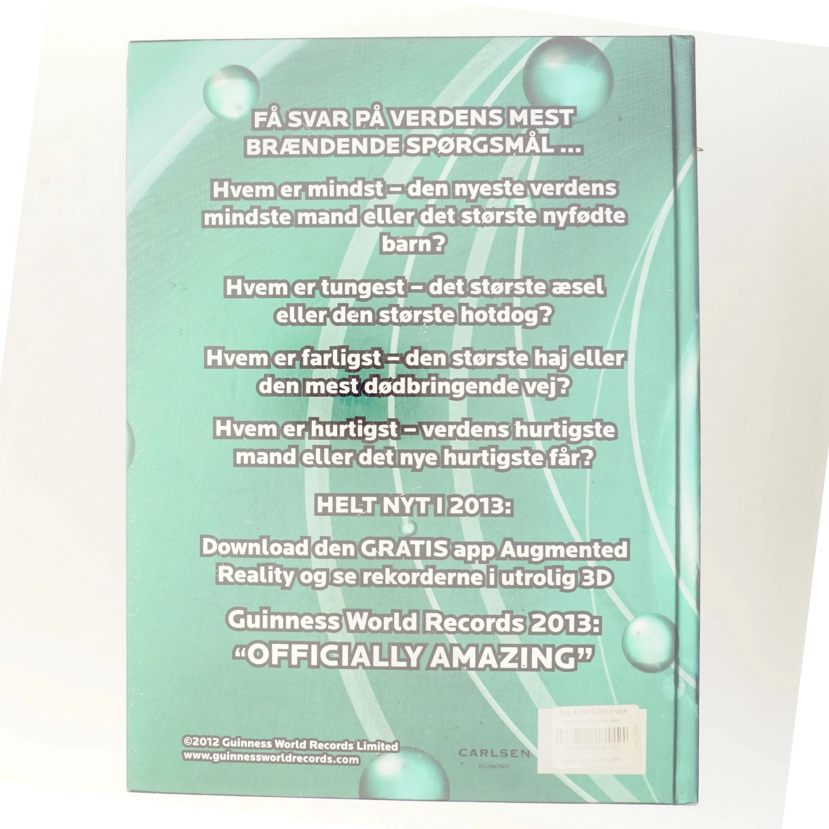 Guinness World Records 2013 af Guinness World Records (Bog)