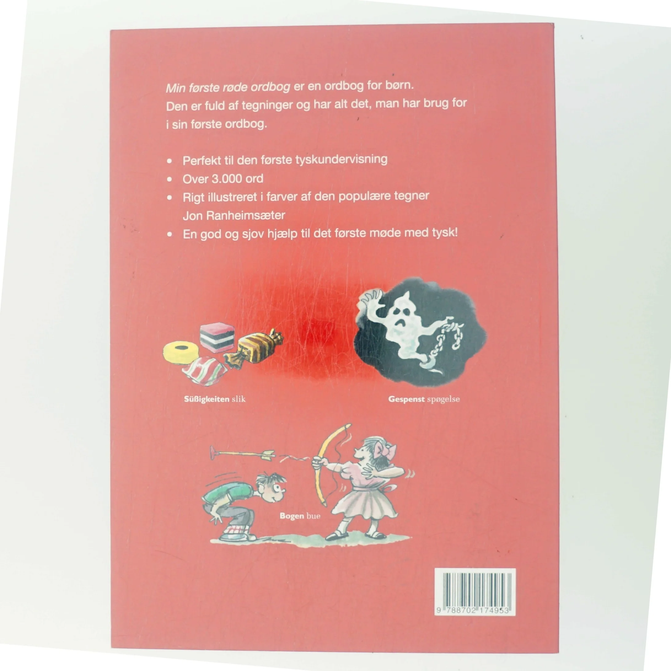 Tysk-Dansk Dansk-Tysk : Min første røde ordbog af <Jon Ranheimsæter> (Bog)