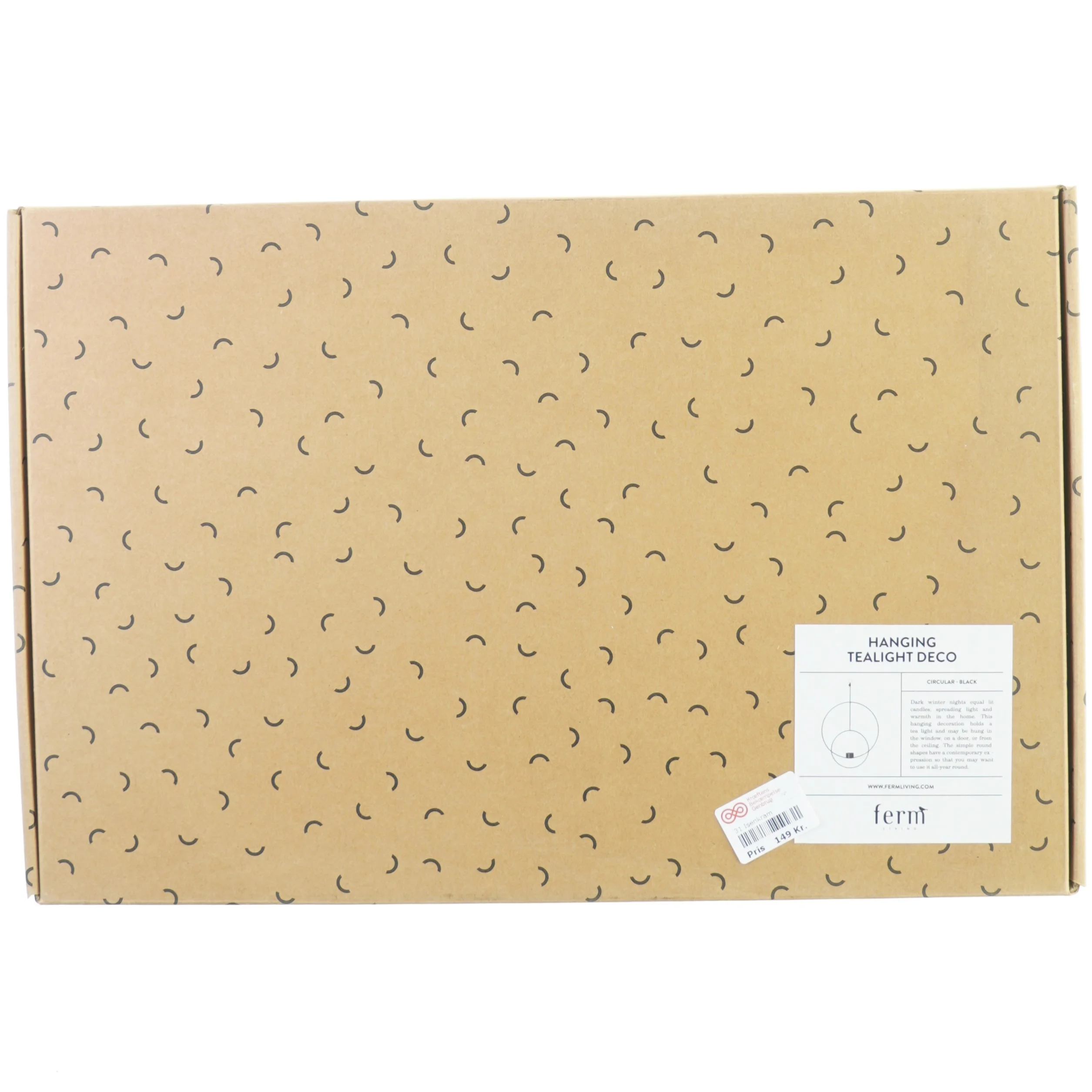 Fyrfadslysestage fra Ferm Living (str. 47 x 31 cm)