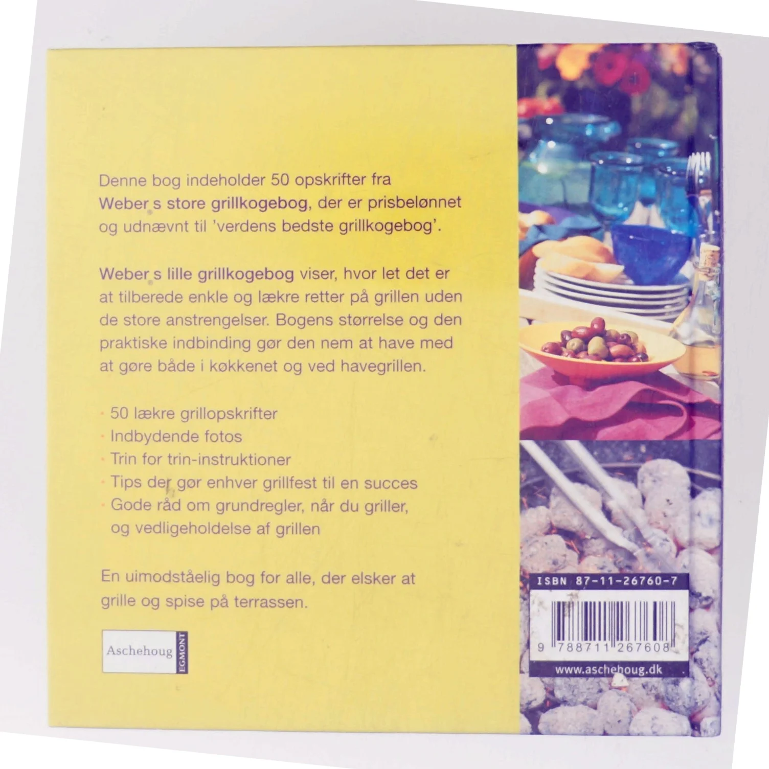 Webers lille grillkogebog af Matthew Drennan (Bog)