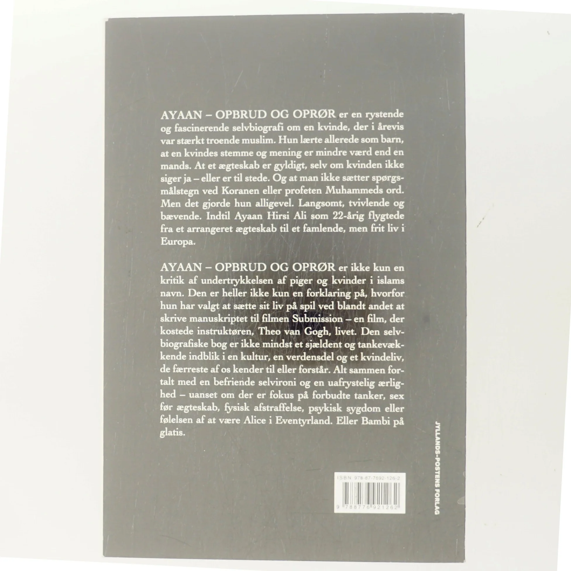 Ayaan : opbrud og oprør af Ayaan Hirsi Ali (Bog)