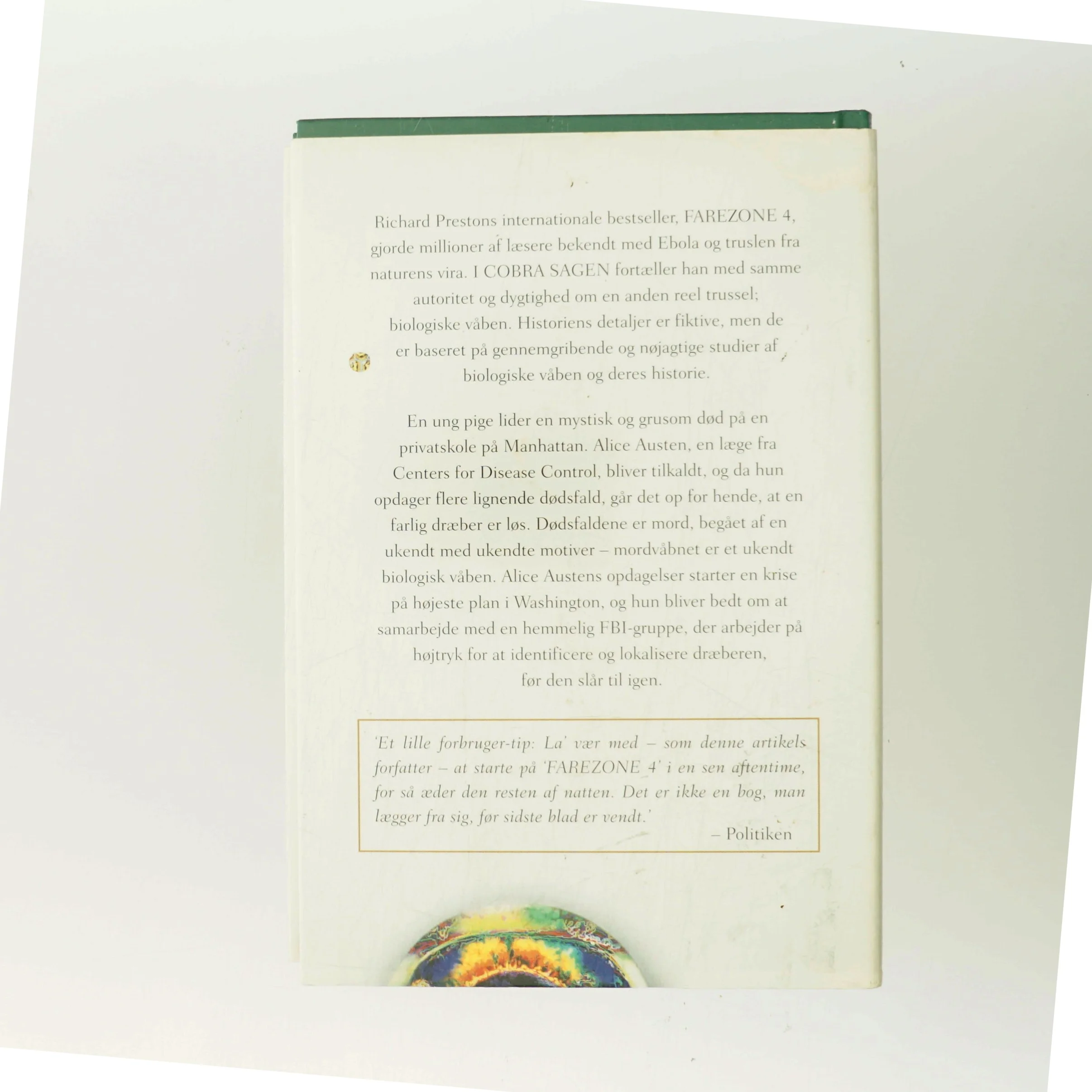 Cobra Sagen af Richard Preston (Bog)