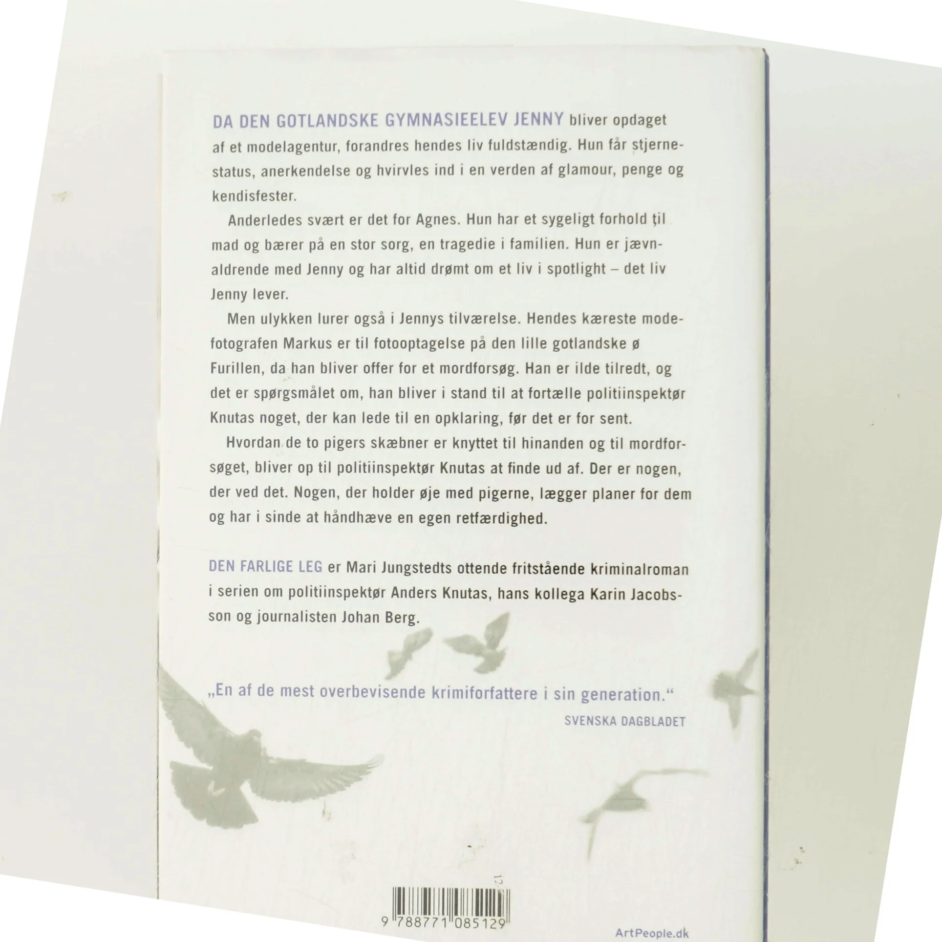 Den farlige leg : kriminalroman af Mari Jungstedt (Bog)