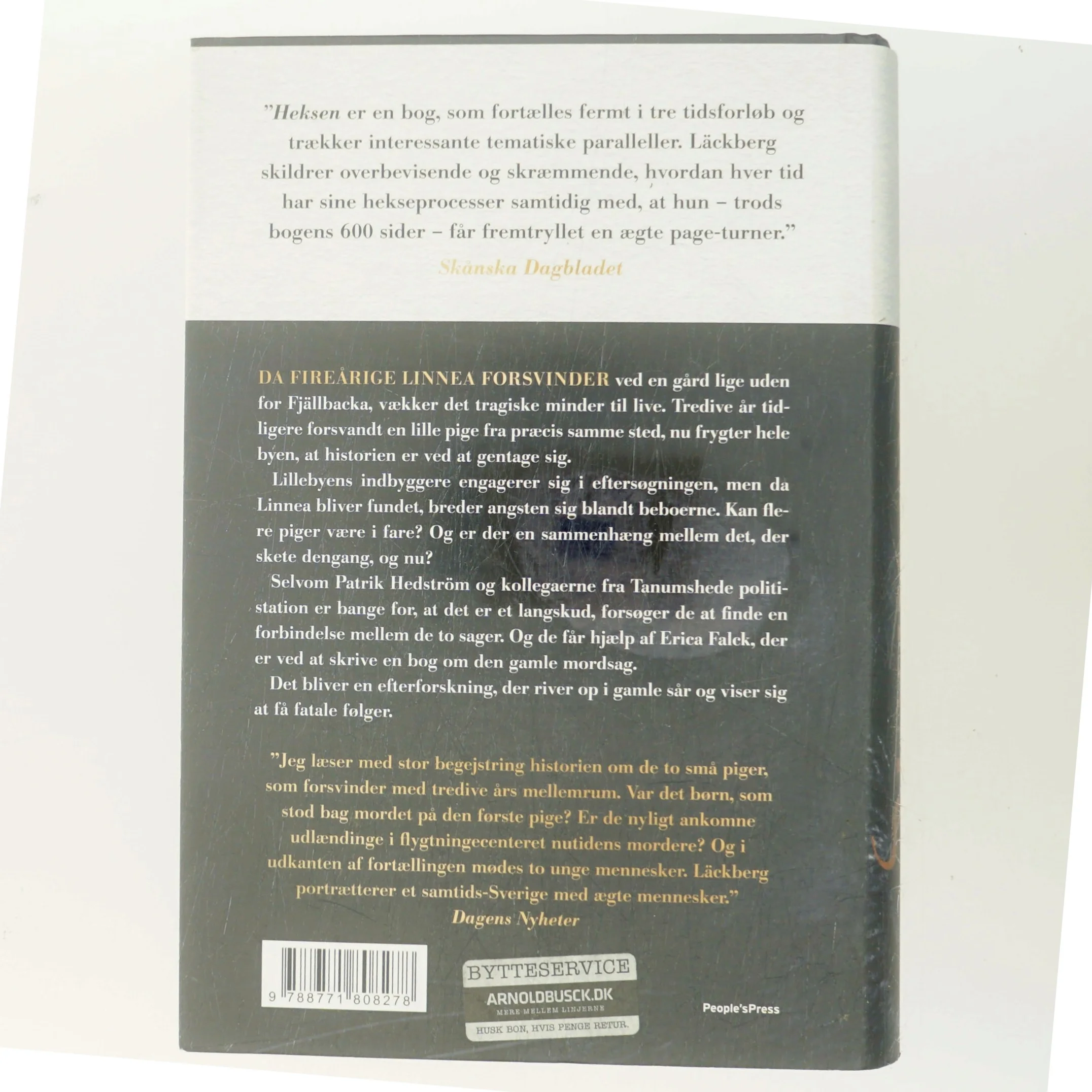 Heksen : kriminalroman af Camilla Läckberg (Bog)