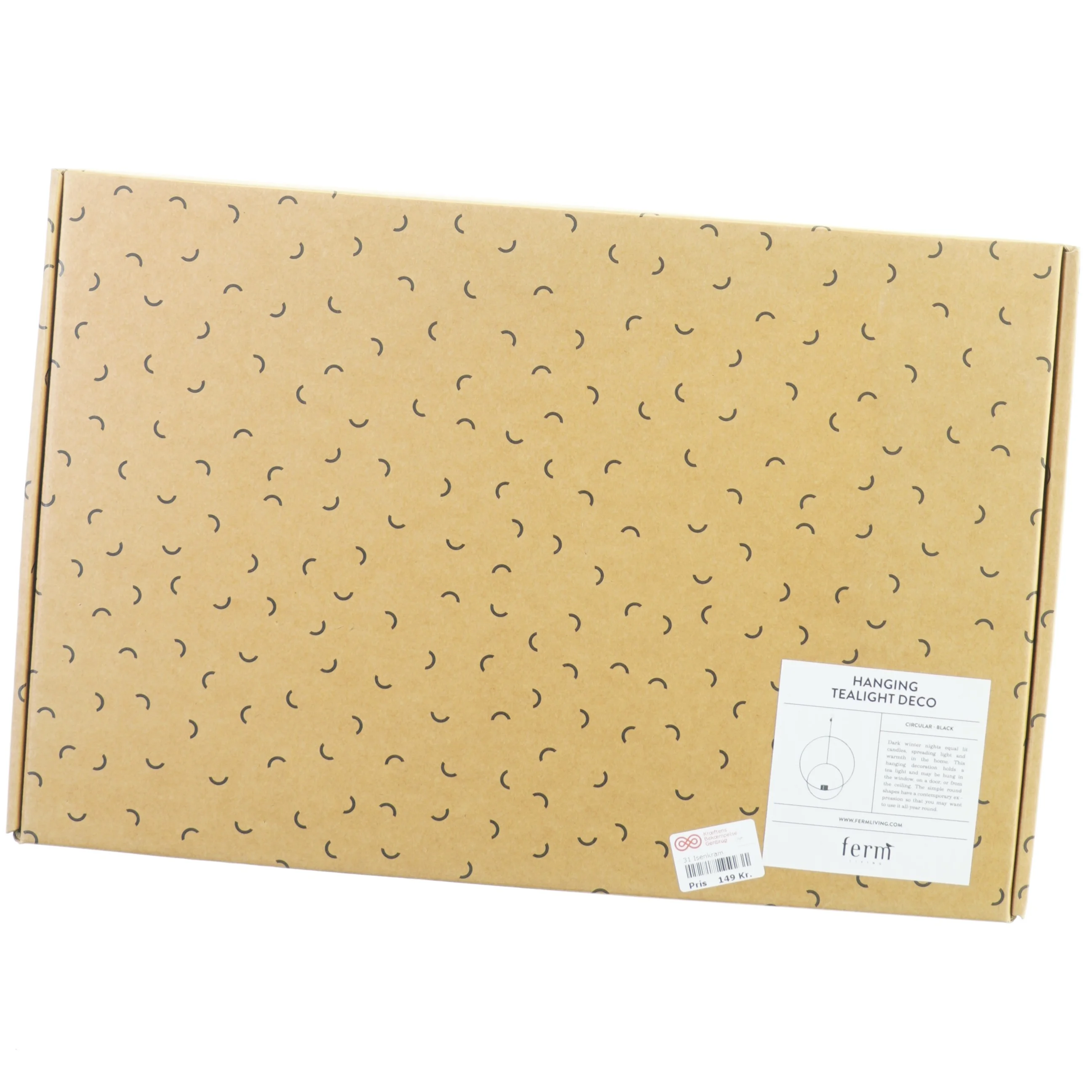 Fyrfadslysestage fra Ferm Living (str. 47 x 31 cm)