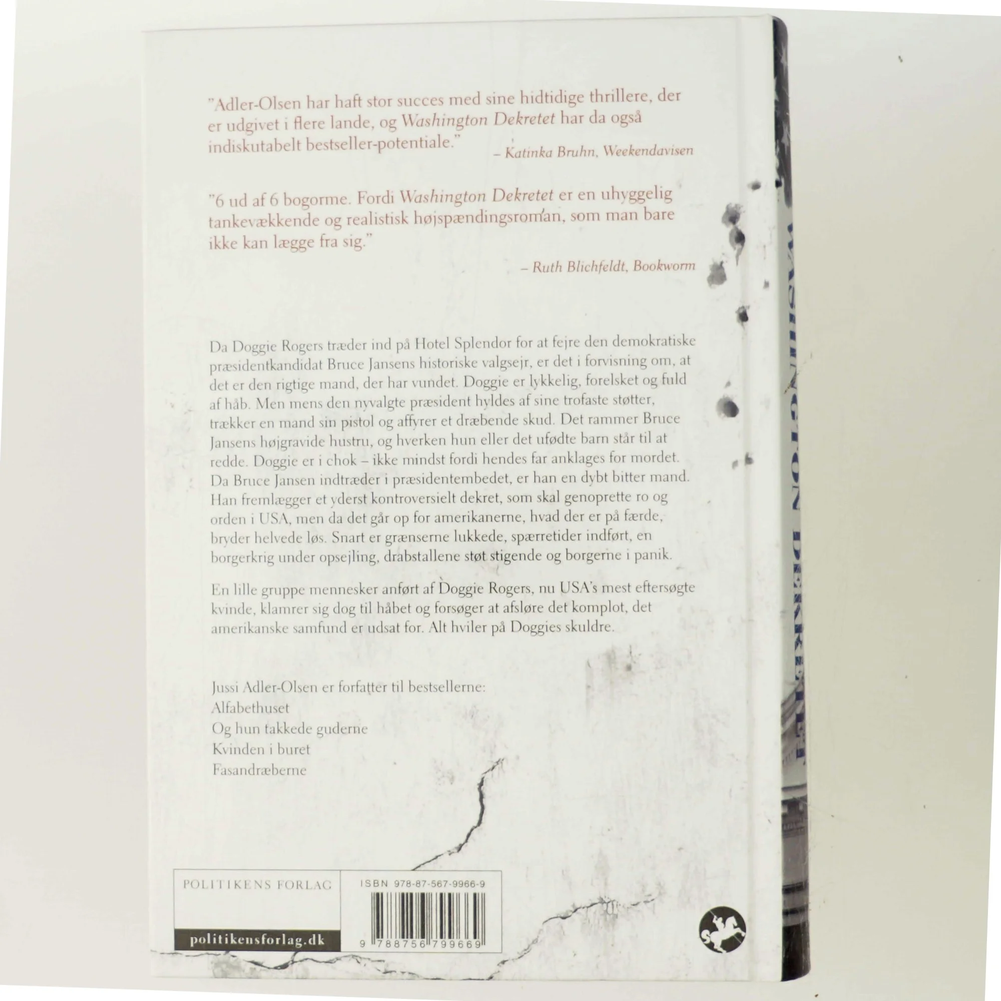 Washington dekretet af Jussi Adler-Olsen (Bog)