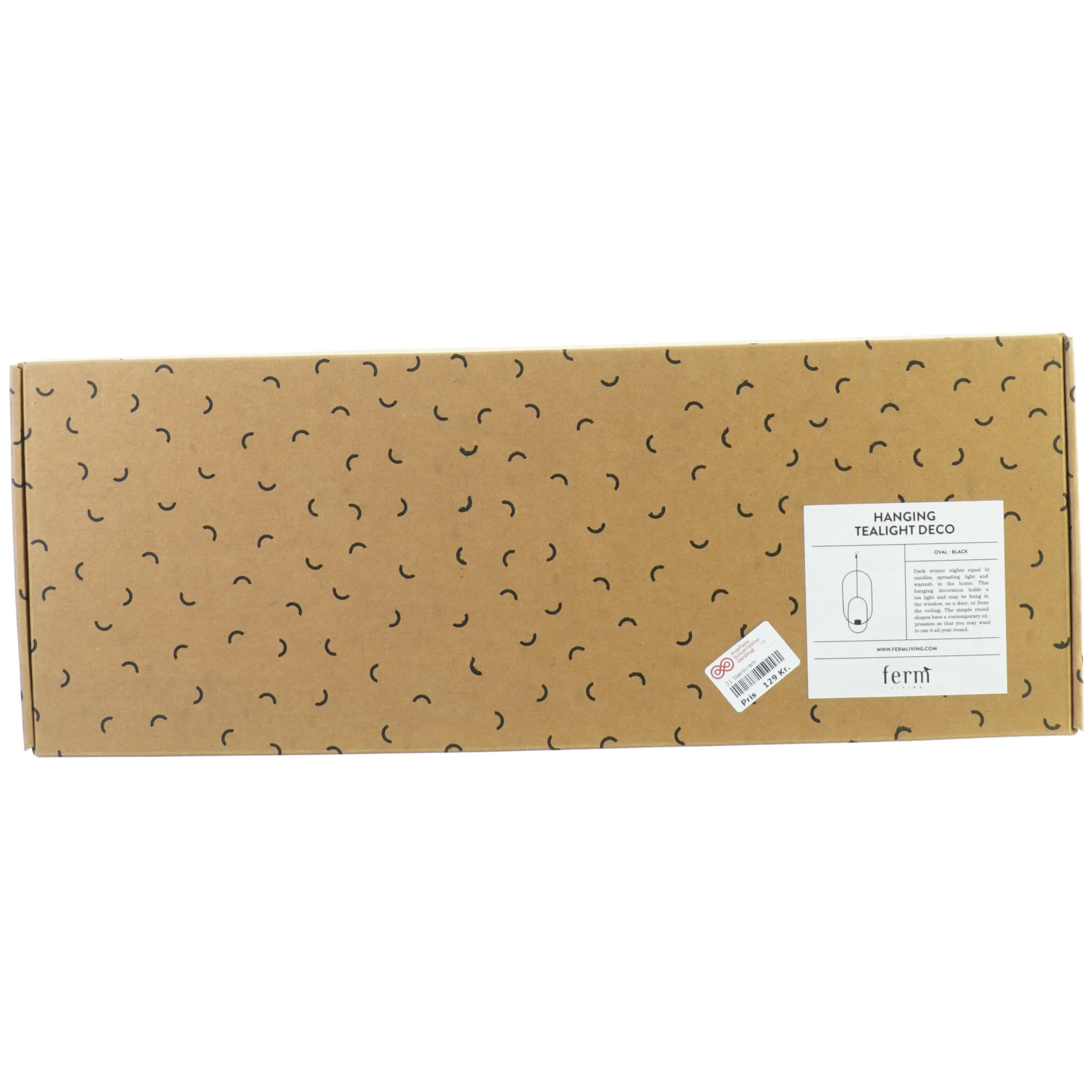 Stearinlys holder fra Ferm Living (str. 50 x 20 cm)